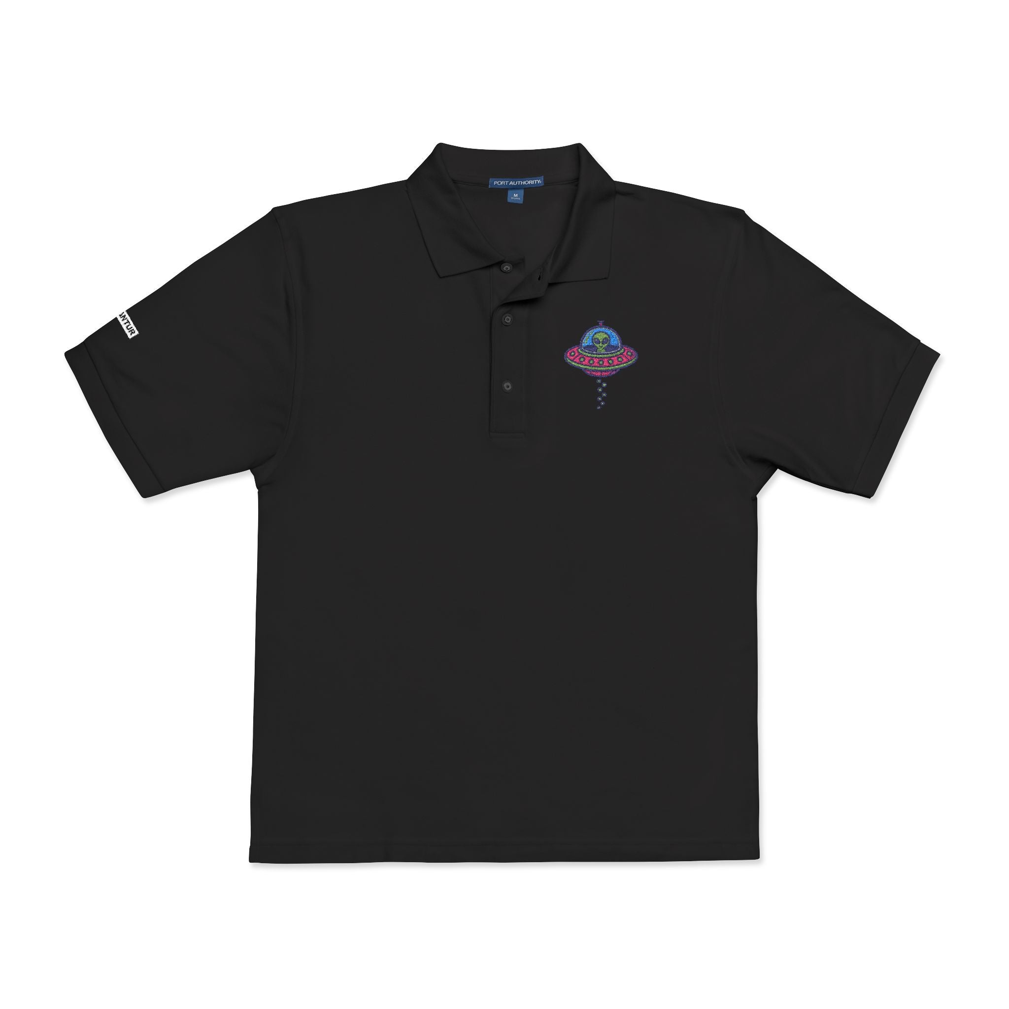Colorful UFO Embroidered Polo - Mutantur Labs LLC