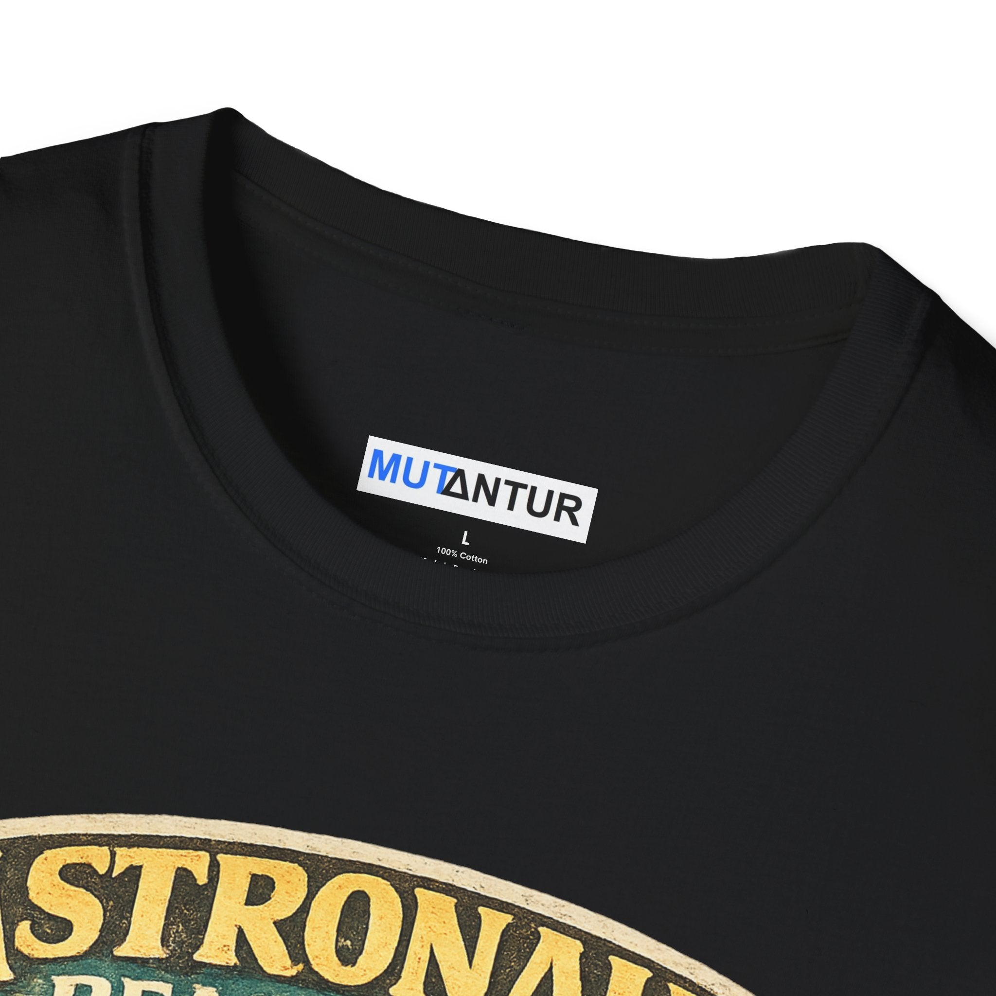 Astronaut Beach Club T-Shirt – Retro Space Beach Graphic Tee - Mutantur Labs LLC