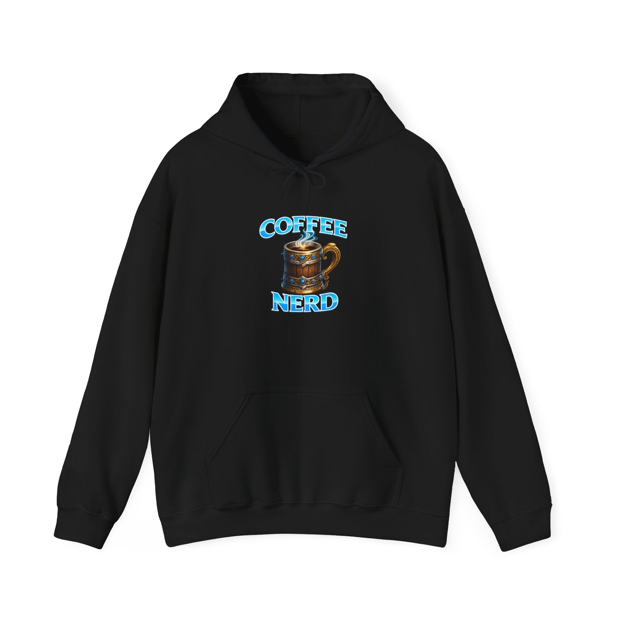 Coffee Nerd Hoodie — Medieval Coffee Lover Sweatshirt - Mutantur Labs LLC