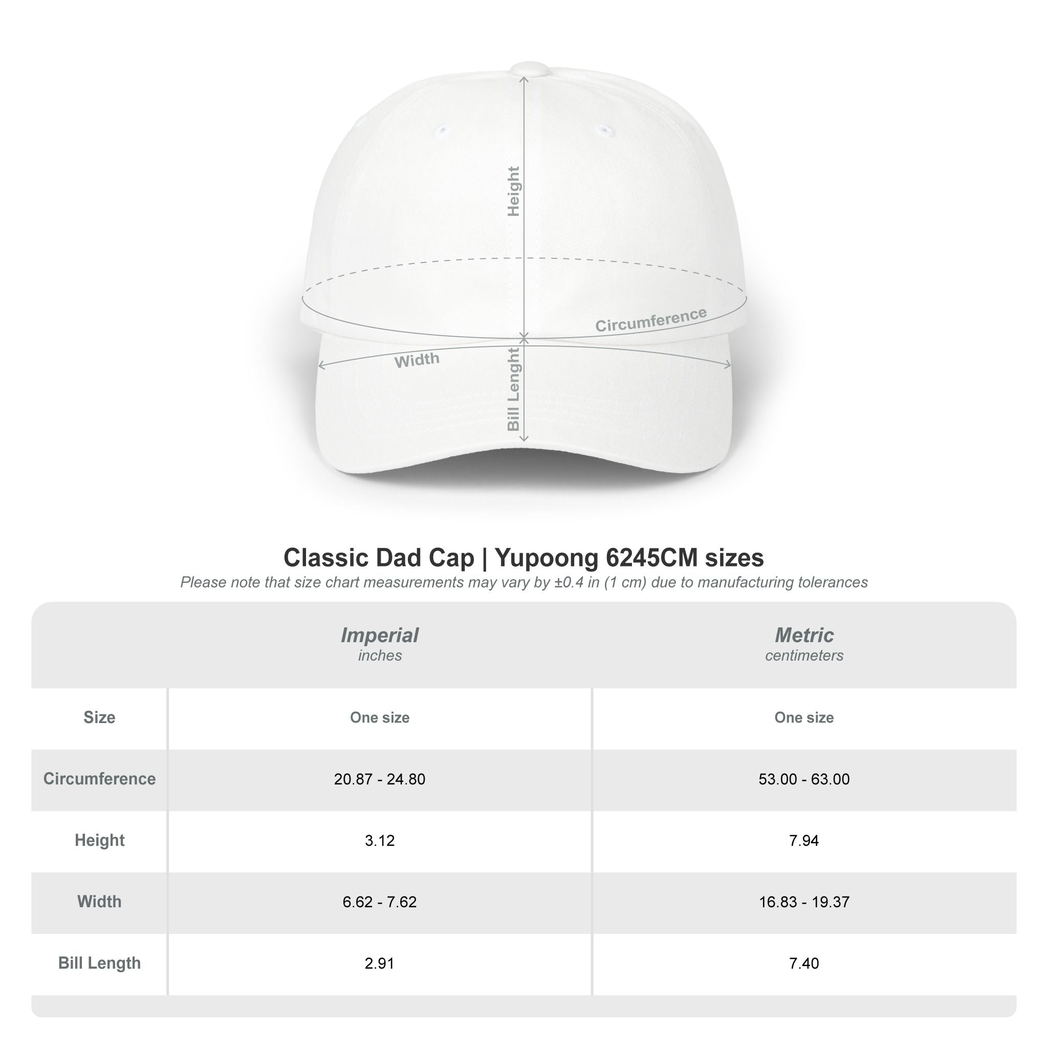 (hat) Embroidered Dad Cap — Minimal Low Profile Baseball Hat - Mutantur Labs LLC