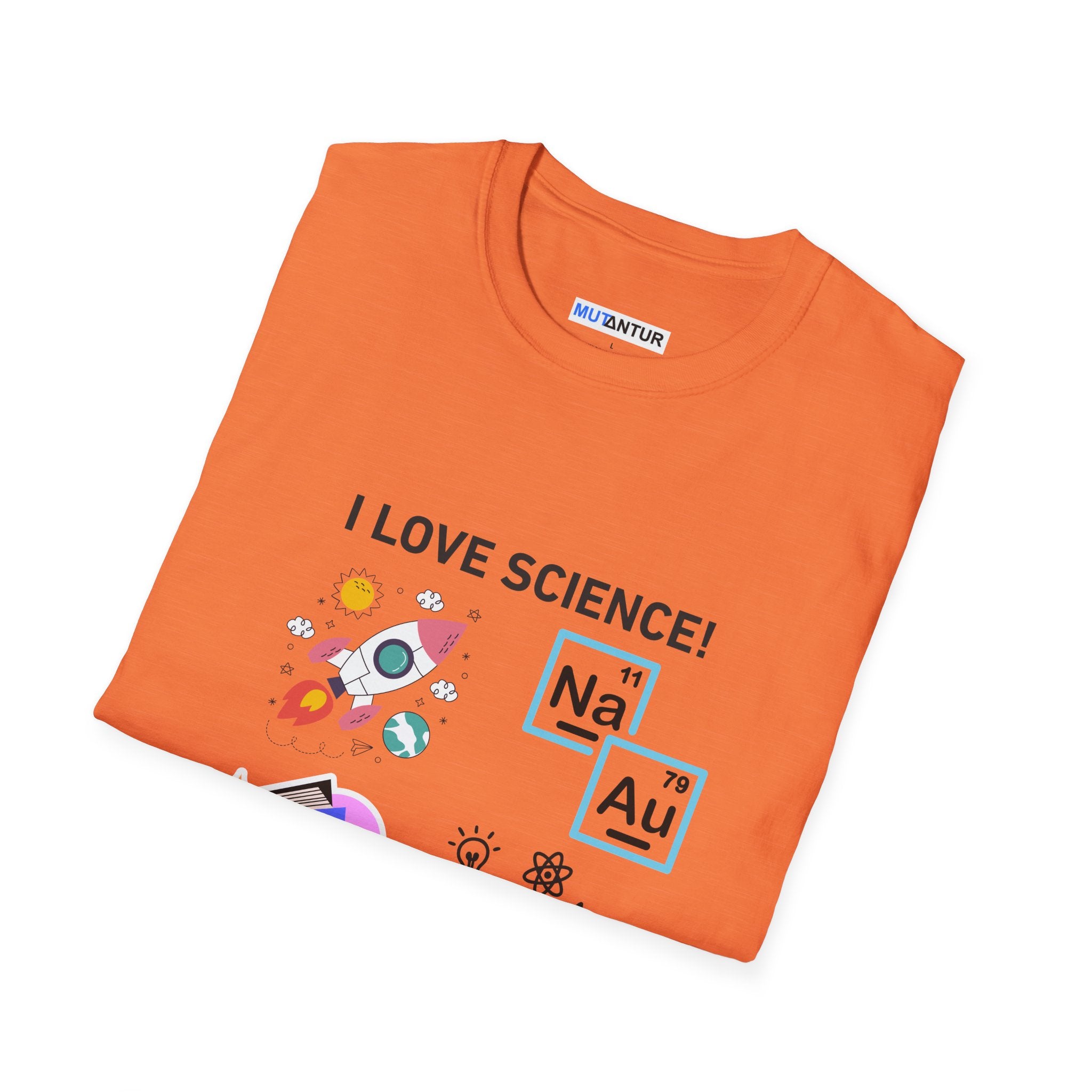 I Love Science T-Shirt | Funny Science-y Graphic Tee - Mutantur Labs LLC