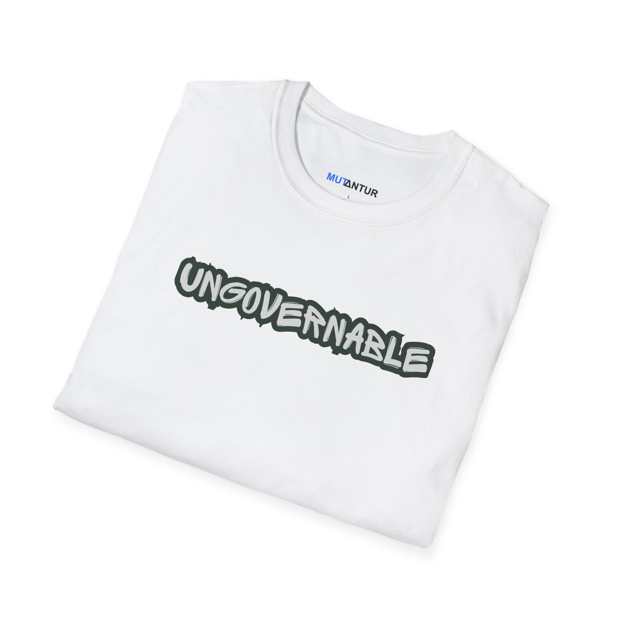 Ungovernable Graphic Tee — Bold Streetwear Statement T-Shirt - Mutantur Labs LLC