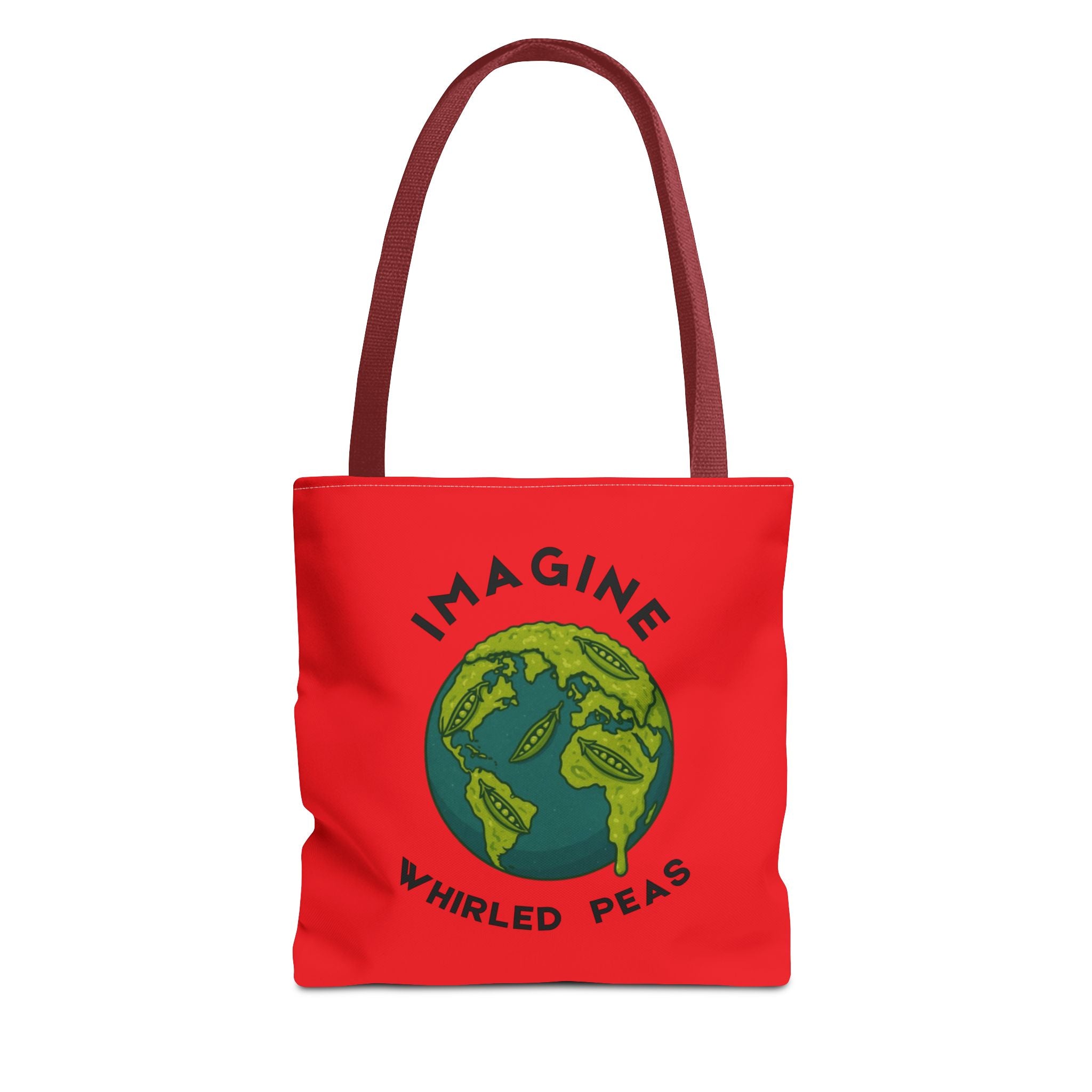Imagine Whirled Peas Eco-Friendly Tote Bag - Mutantur Labs LLC
