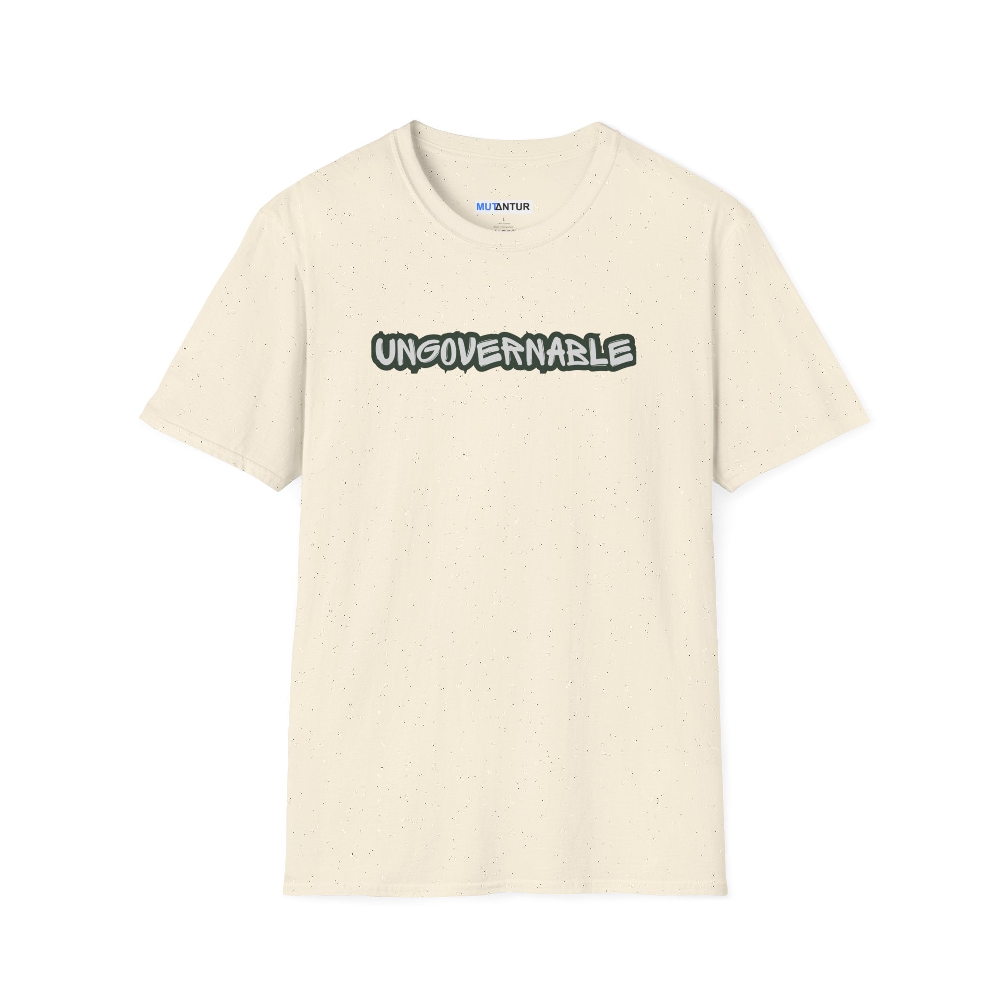 Ungovernable Graphic Tee — Bold Streetwear Statement T-Shirt - Mutantur Labs LLC