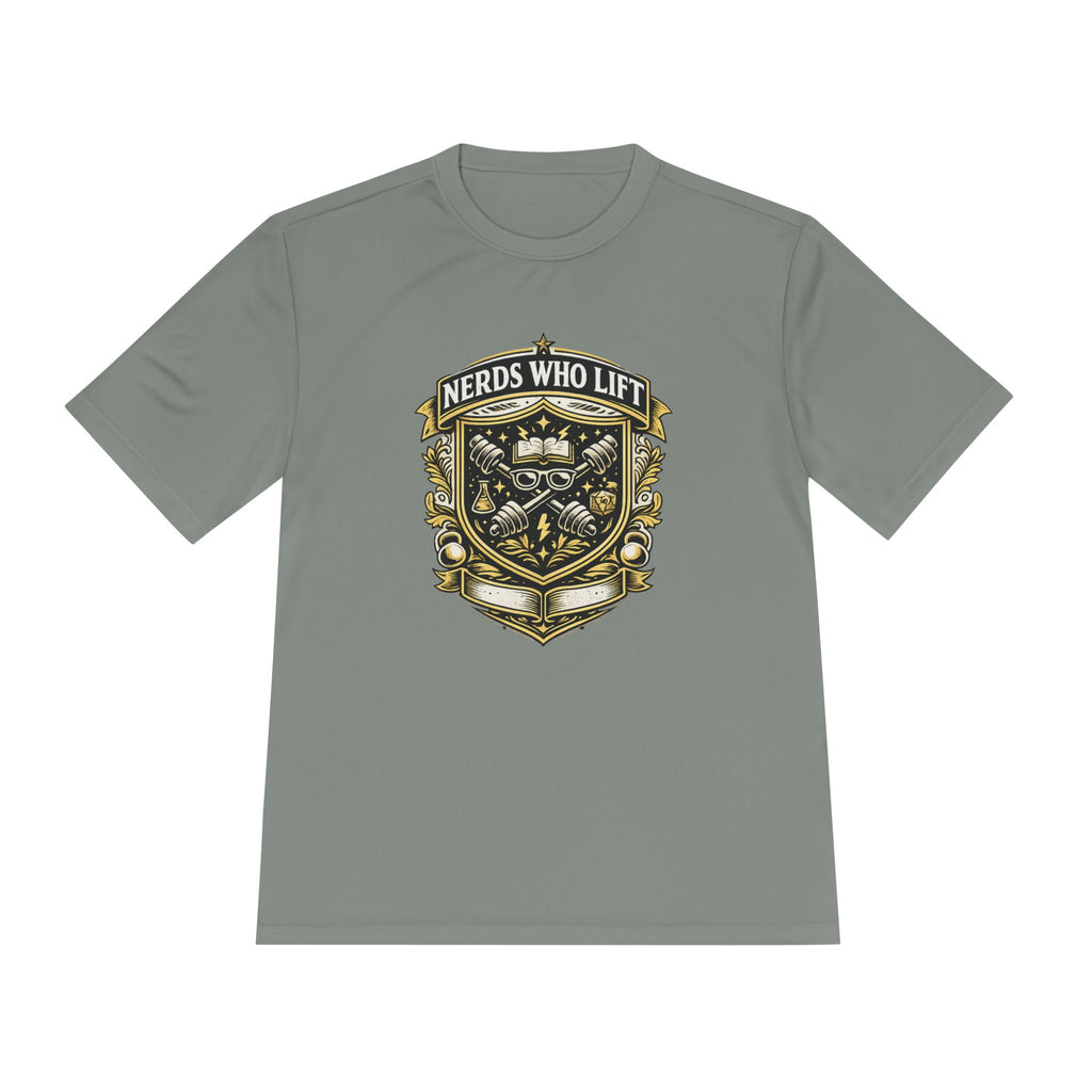 Nerds Who Lift Unisex Moisture Wicking Tee - Mutantur Labs LLC