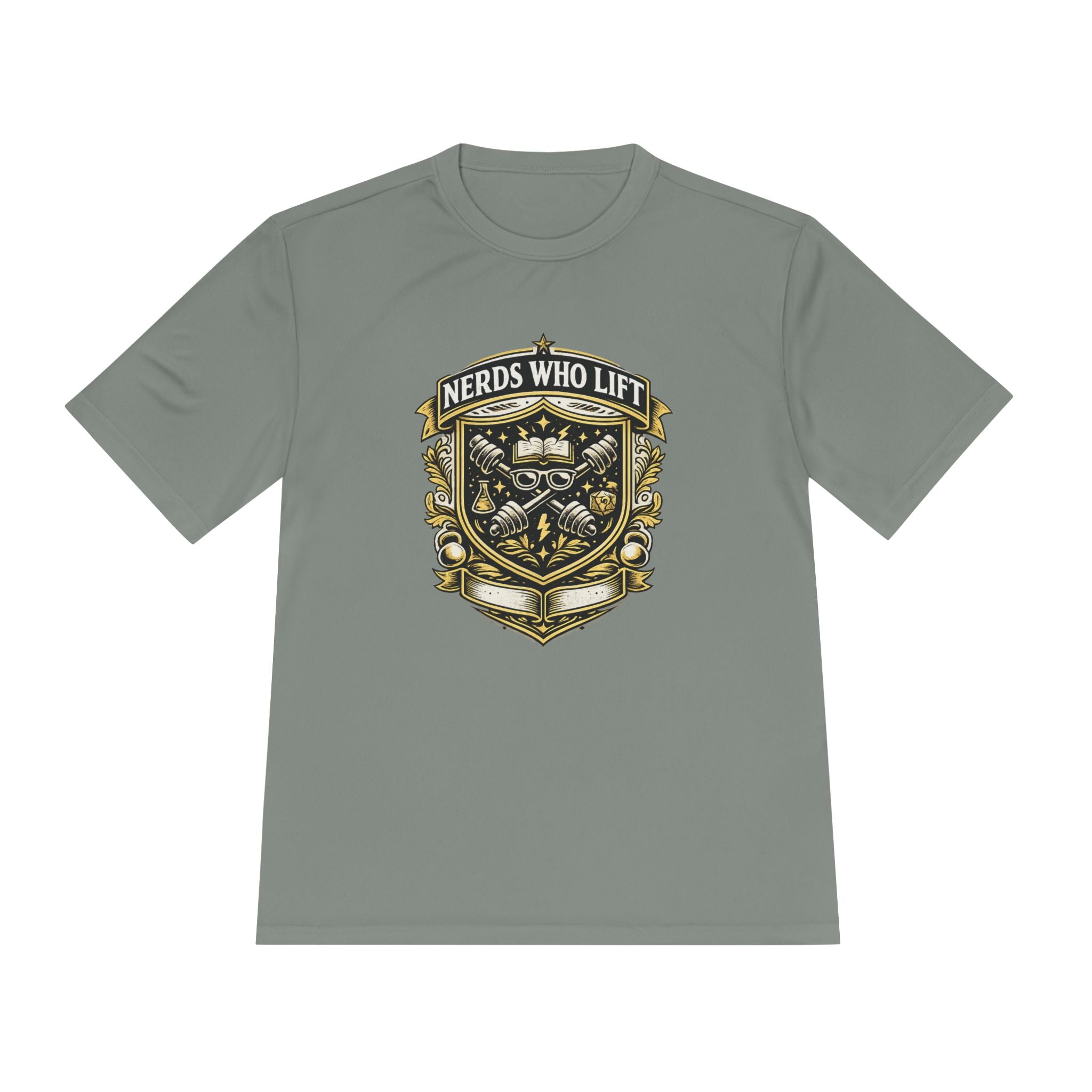 Nerds Who Lift Unisex Moisture Wicking Tee - Mutantur Labs LLC