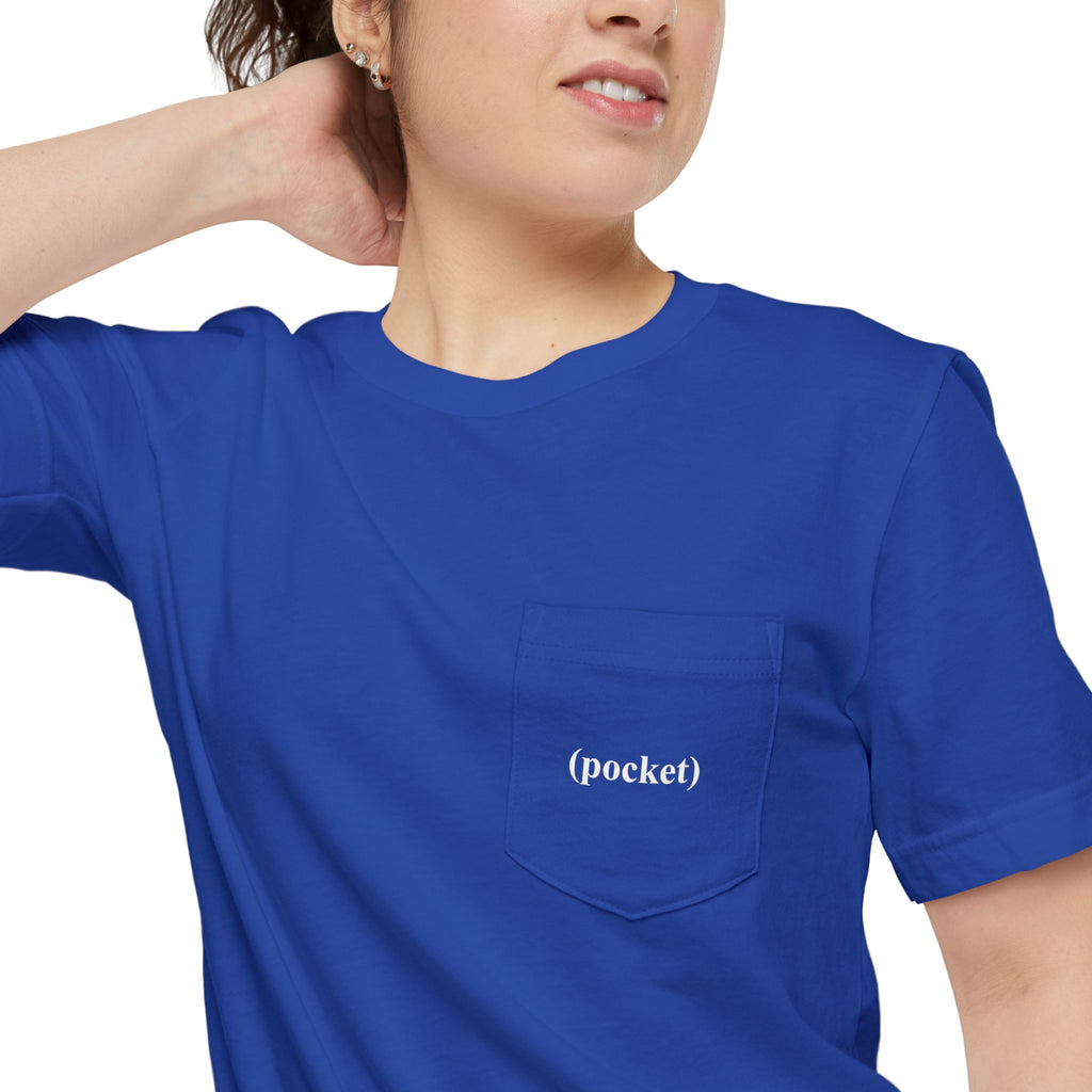 Pocket (pocket) T-Shirt | Minimalist funny Dad Pocket Shirt - Mutantur Labs LLC