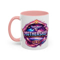 MOTHERSHIP Command Mug | Funny Sci-Fi Mom Accent Coffee Mug - Mutantur Labs LLC