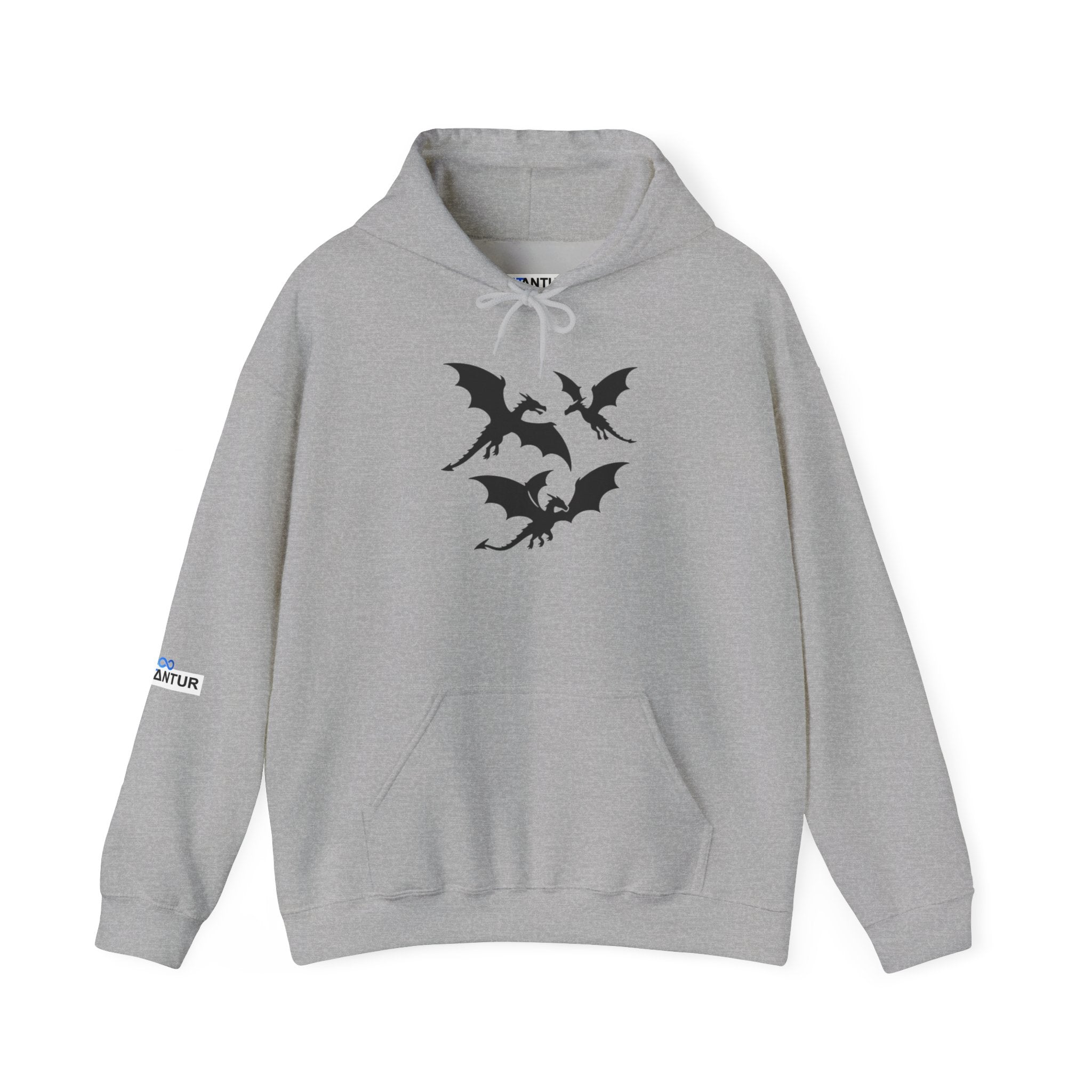 Mystical Dragon Sweatshirt — Unisex Hoodie for Gamers and Fantasy Fans - Mutantur Labs LLC
