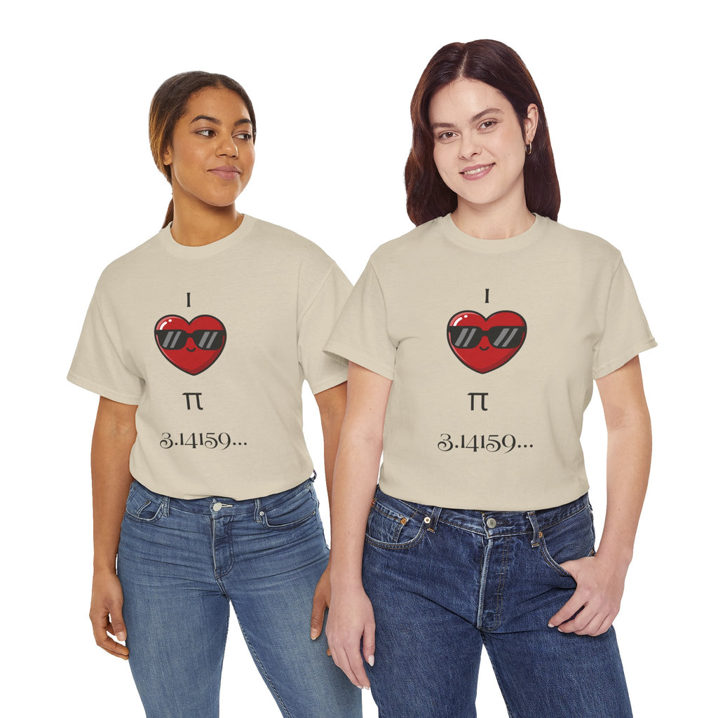 Pi Love T-Shirt — I π 3.14159... Math lover shirt - Mutantur Labs LLC