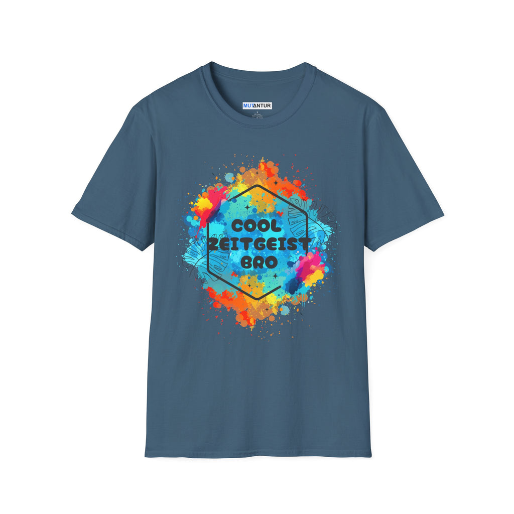 Cool Zeitgeist Bro Shirt Funny Colorful Graphic Tee for Word Nerds - Mutantur Labs LLC