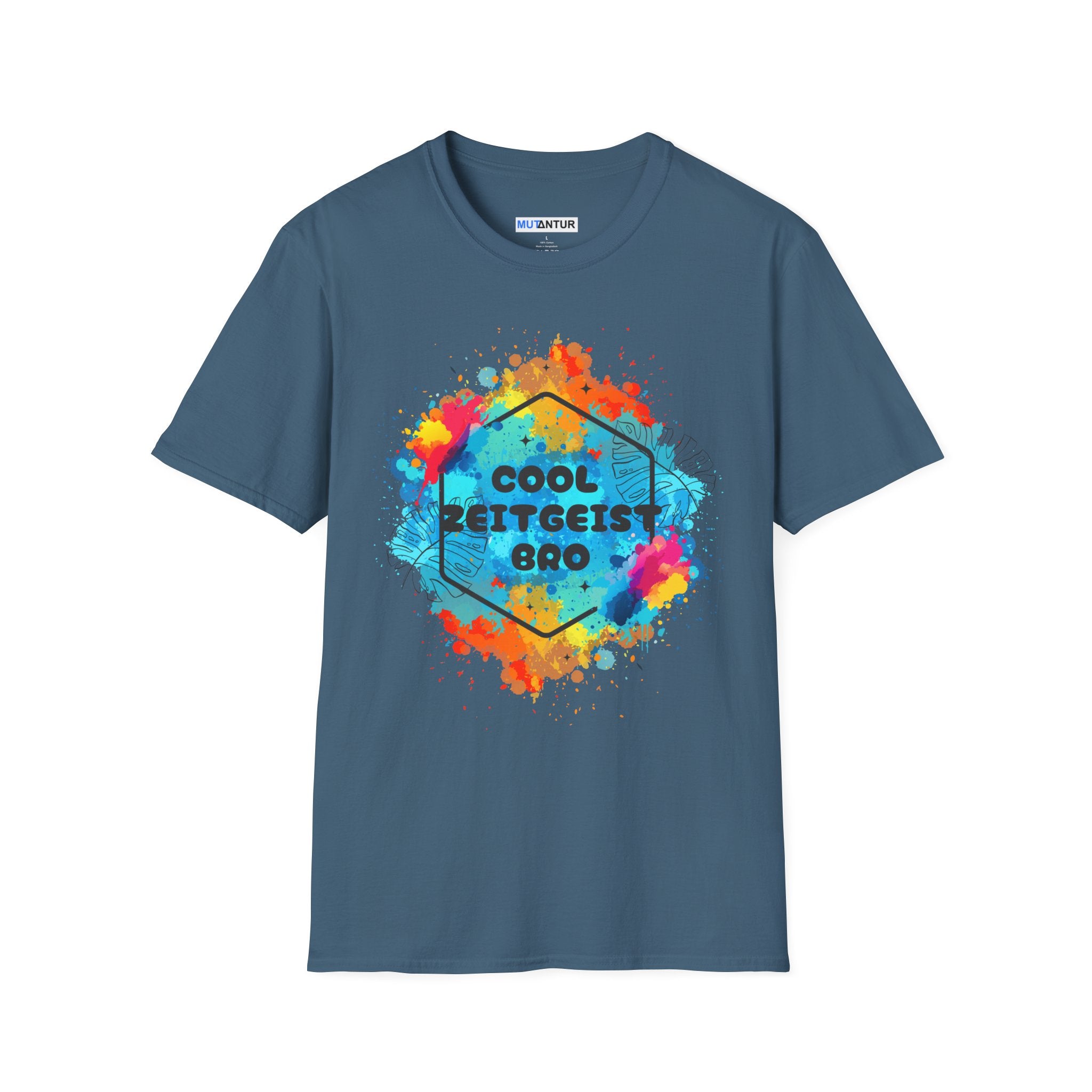 Cool Zeitgeist Bro Shirt Funny Colorful Graphic Tee for Word Nerds - Mutantur Labs LLC