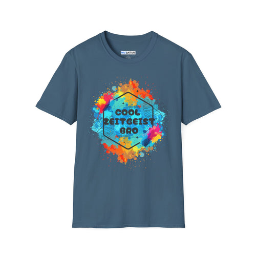 Cool Zeitgeist Bro Shirt Funny Colorful Graphic Tee for Word Nerds - Mutantur Labs LLC