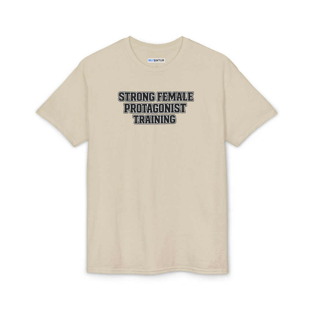 Strong Female Protagonist Training T-Shirt — Funny Fantasy Workout Graphic Tee