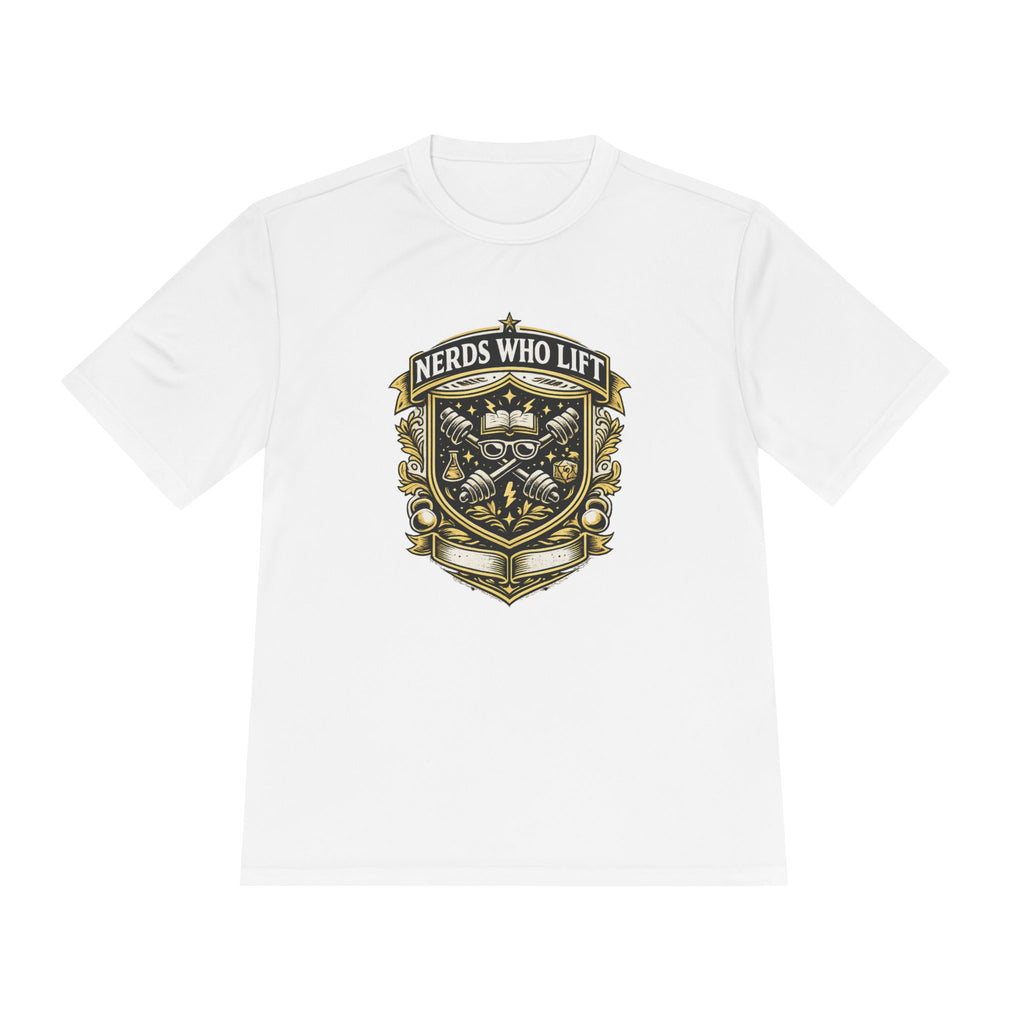 Nerds Who Lift Unisex Moisture Wicking Tee - Mutantur Labs LLC
