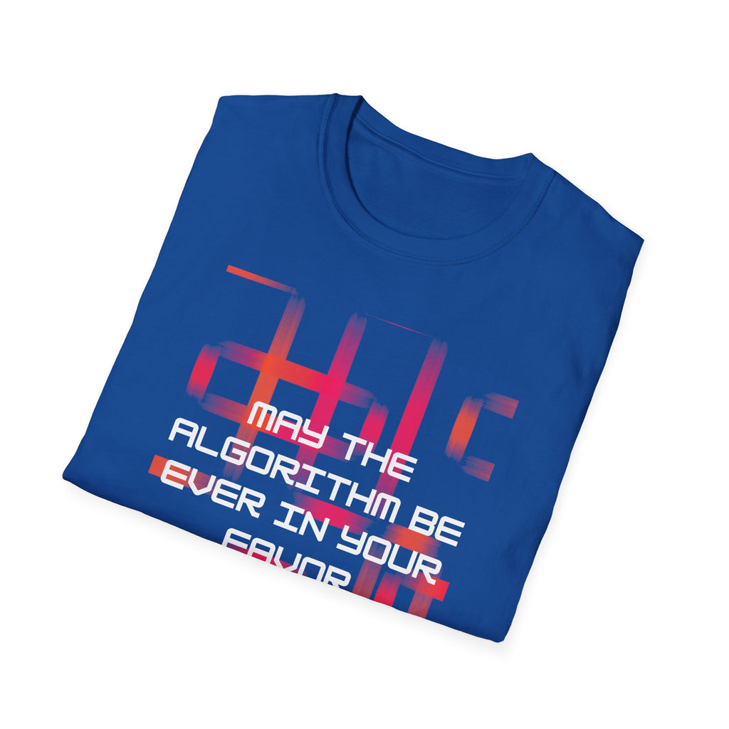 May the Algorithm Be Ever in Your Favor Tech Graphic Tee - Mutantur Labs LLC