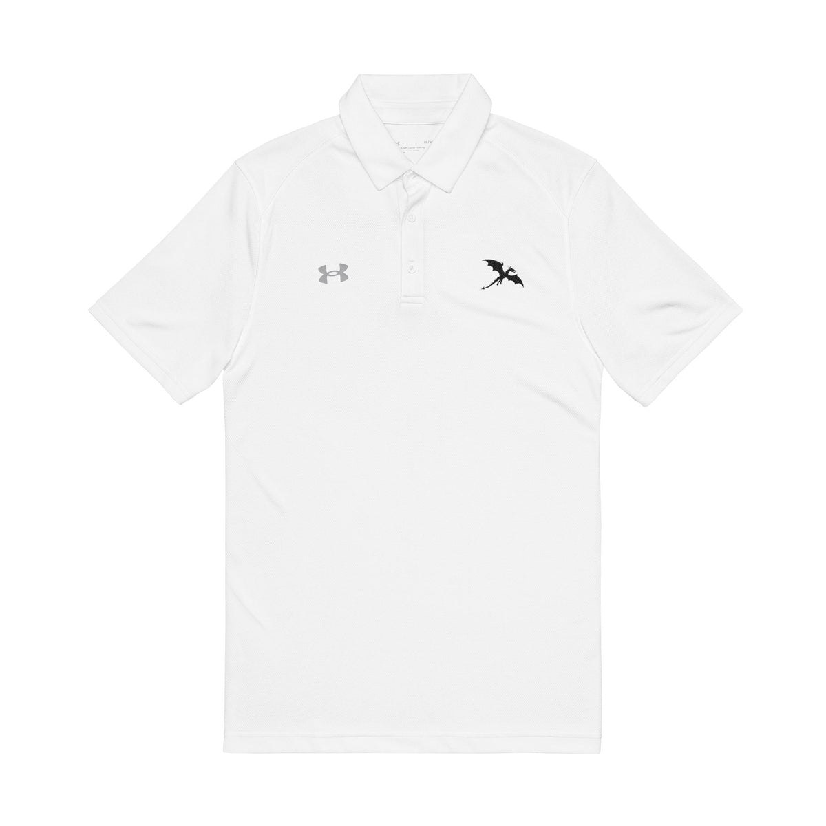 Embroidered Dragon Under Armour Polo – Fantasy Performance Shirt