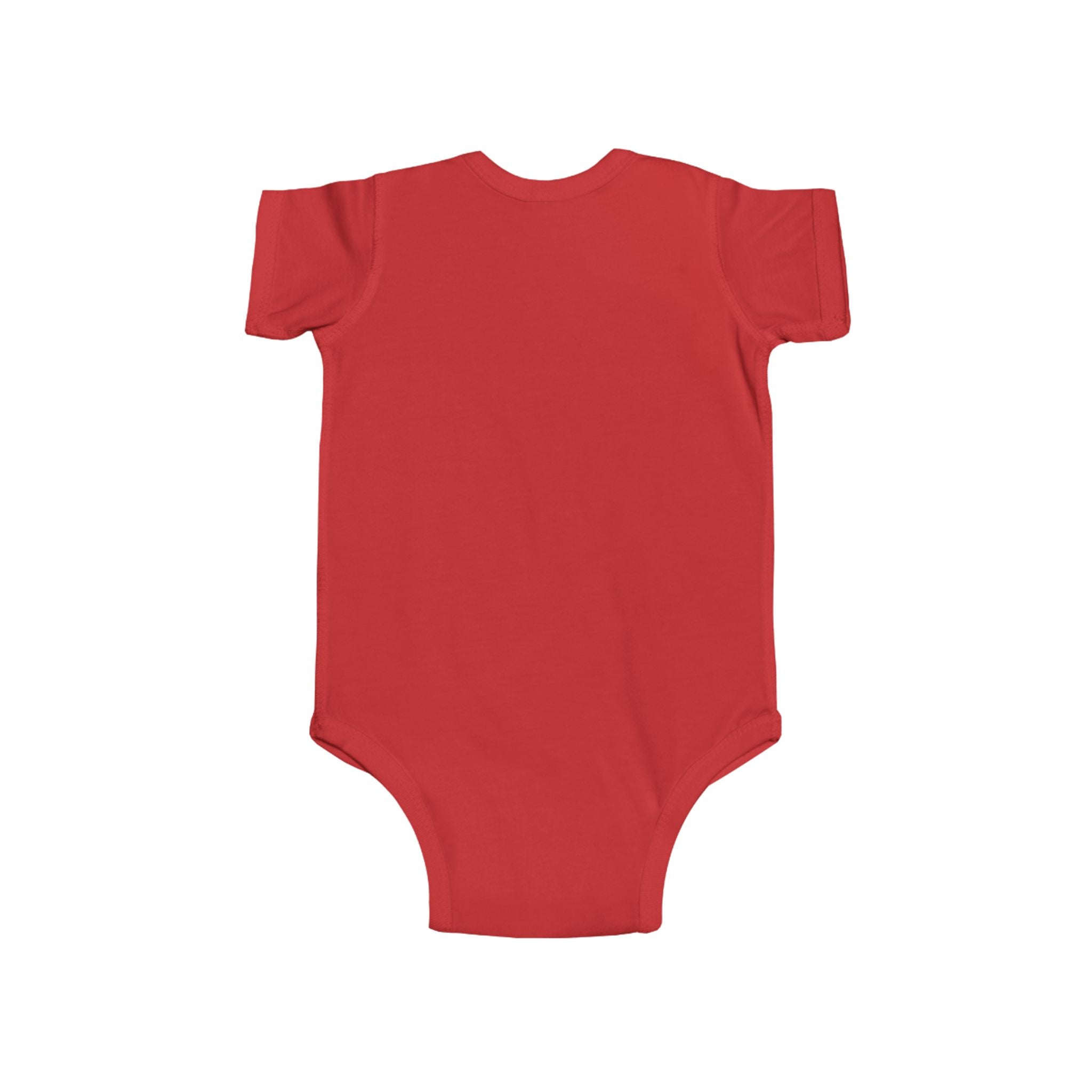 Happy Pink Robot Bunny Infant Bodysuit – Gentle Sci-Fi Baby One-Piece - Mutantur Labs LLC