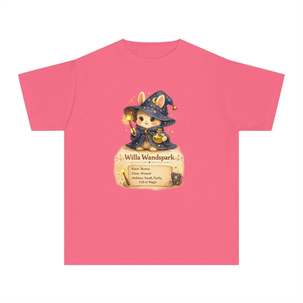 Willa Wandspark Kids Bunny Wizard Character T shirt