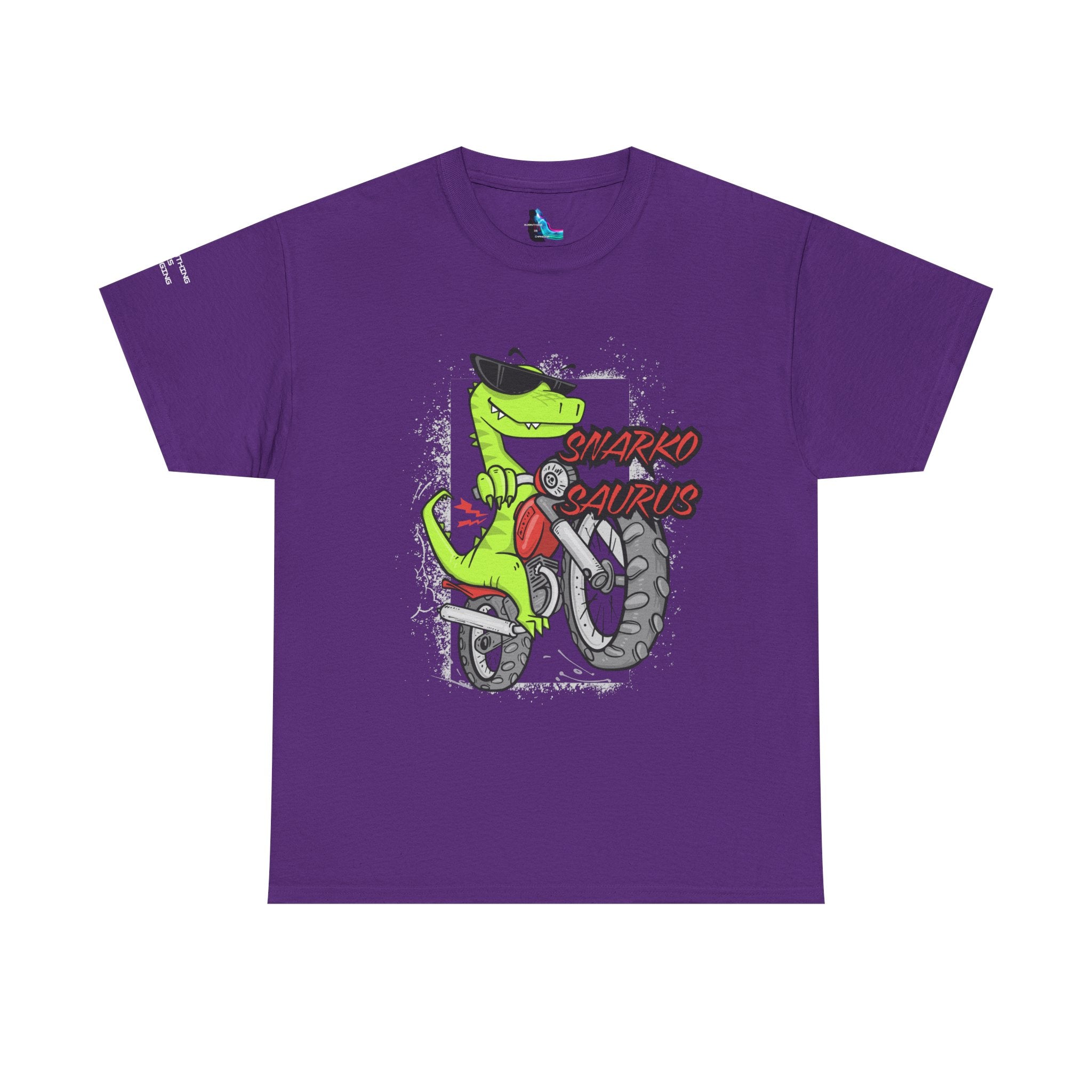 Snarkosaurus Dinosaur T-Shirt — Funny Dino Graphic Tee for Dinosaur Lovers - Mutantur Labs LLC