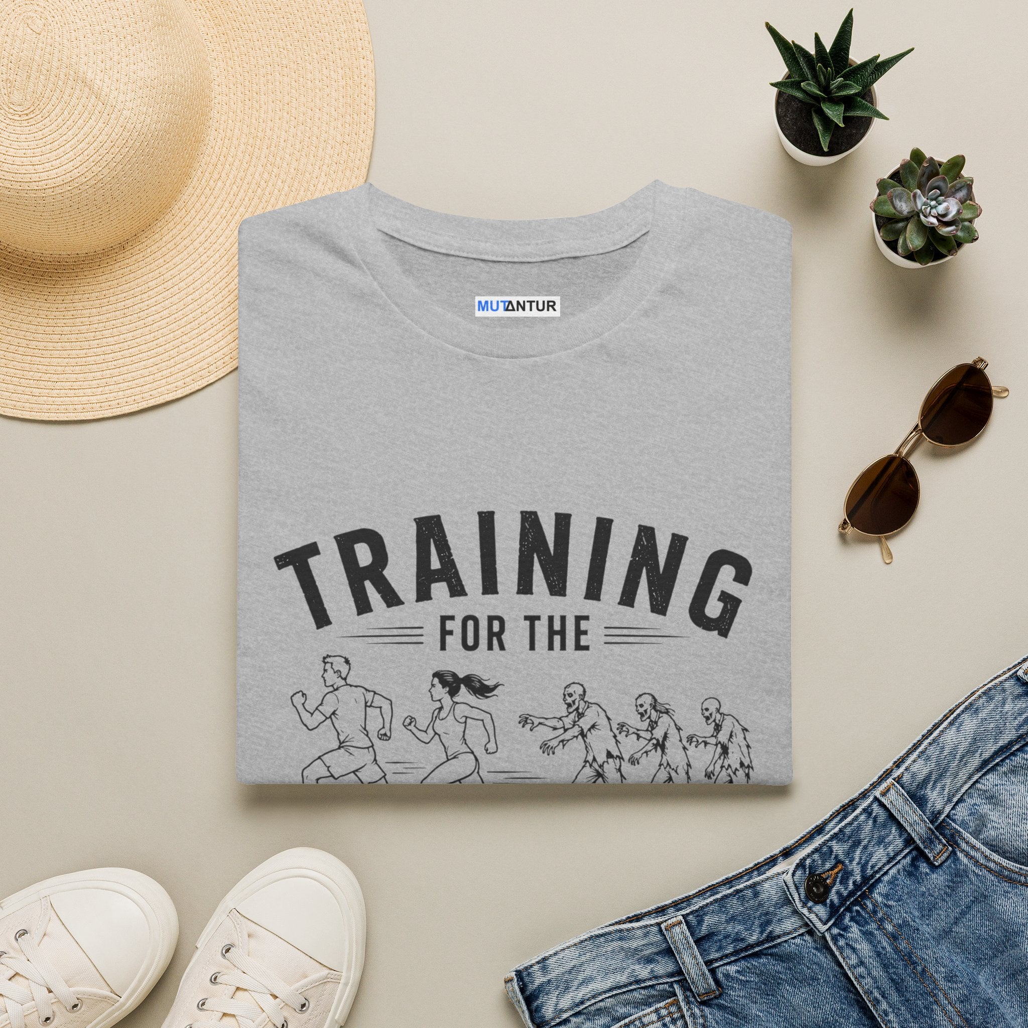 Training for the Zombie Apocalypse T-Shirt — Funny Survival Tee