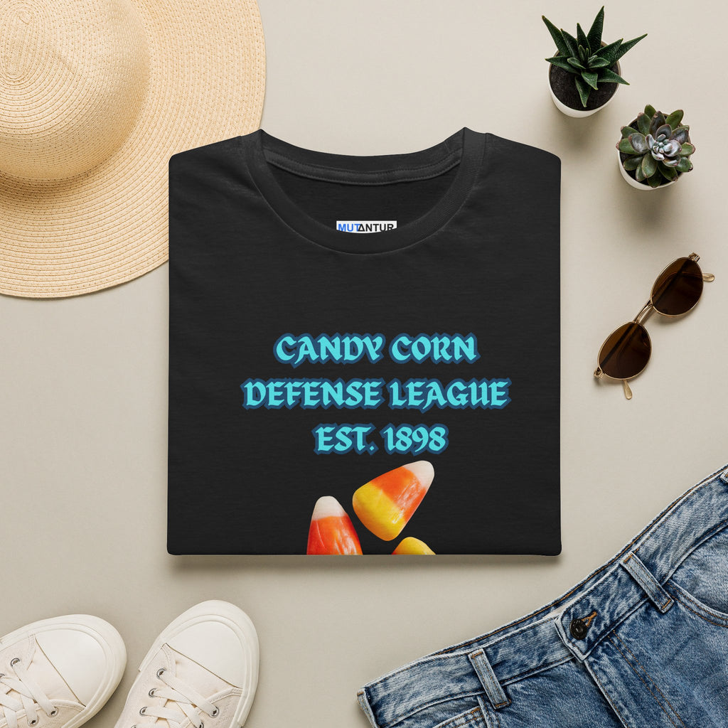 Candy Corn Defense League T-Shirt — Funny Halloween Candy Shirt