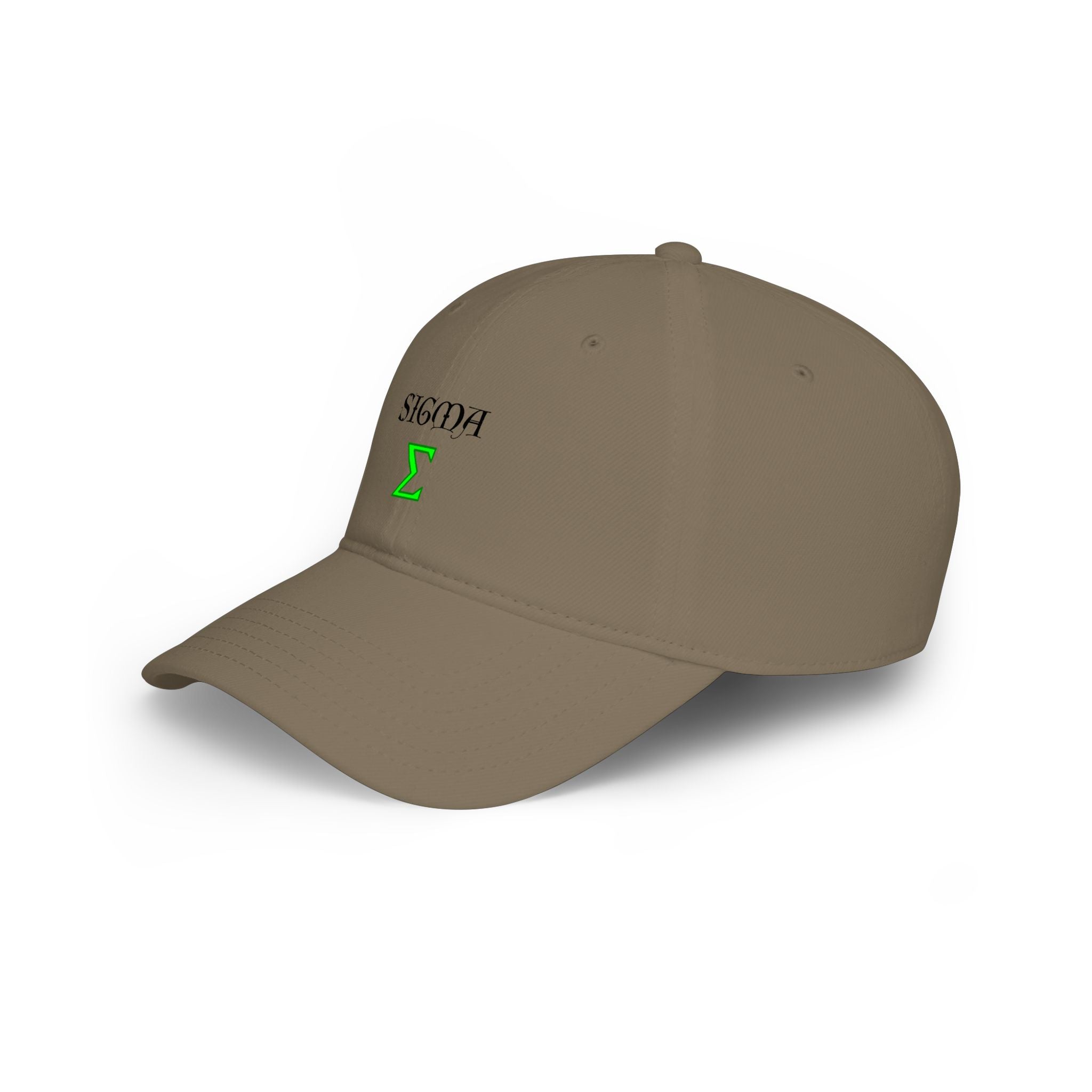Sigma Baseball Cap – Greek Letter Σ Low-Profile Hat - Mutantur Labs LLC
