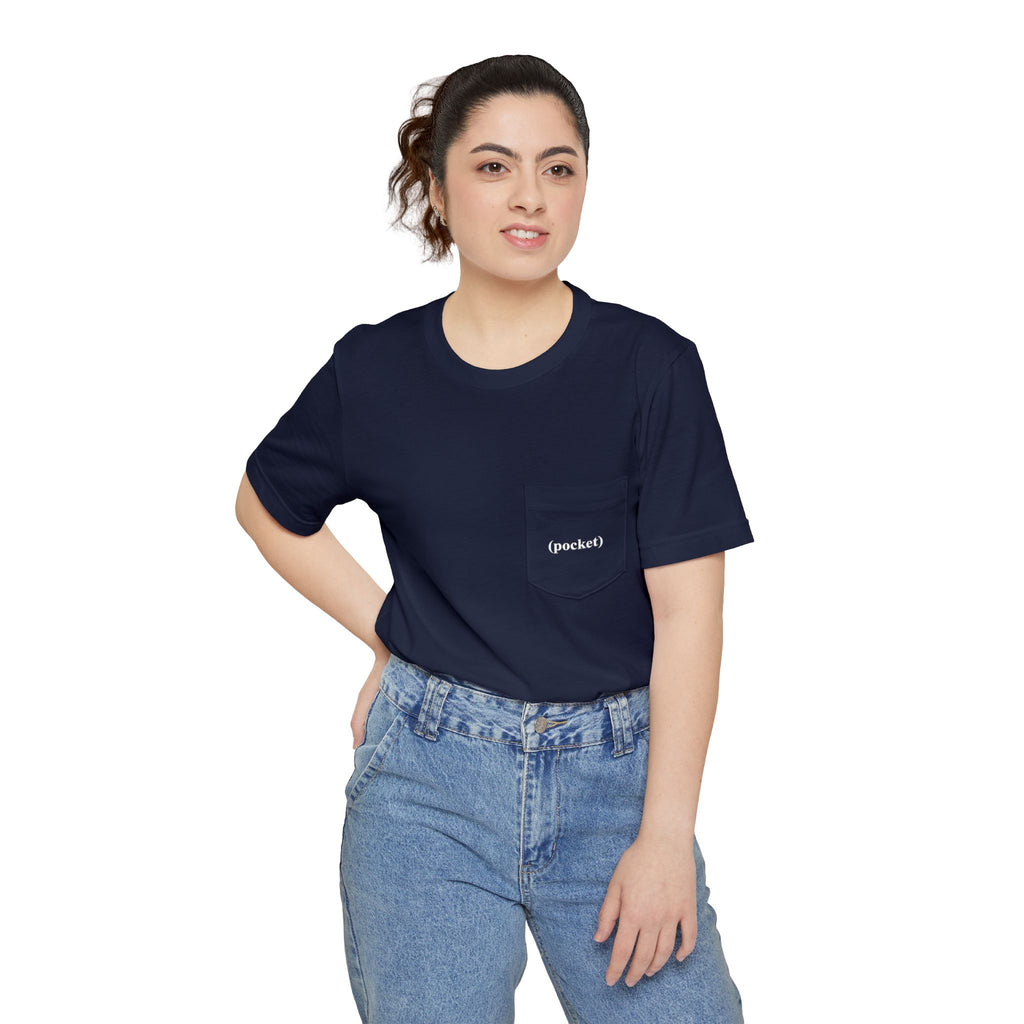 Pocket (pocket) T-Shirt | Minimalist funny Dad Pocket Shirt - Mutantur Labs LLC