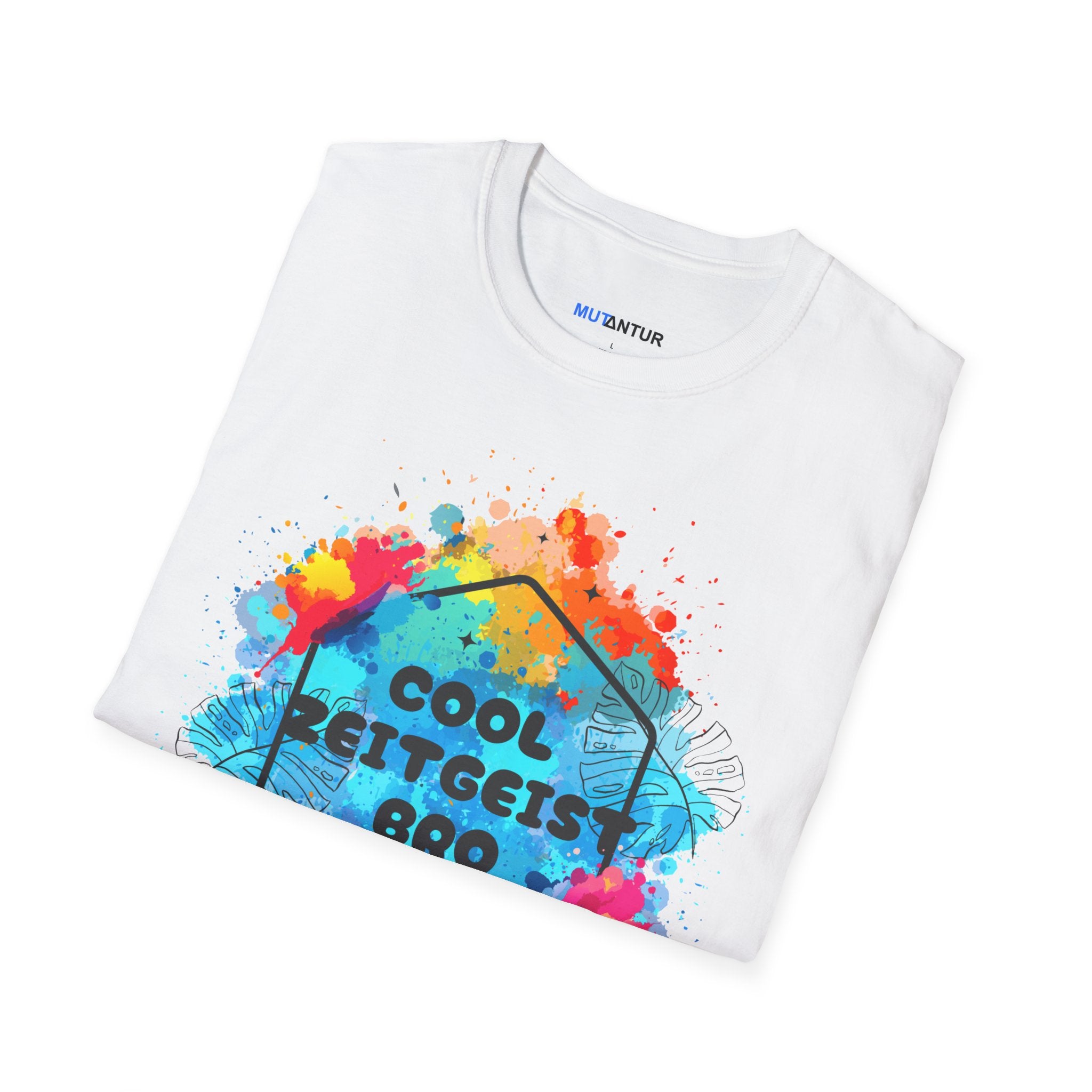 Cool Zeitgeist Bro Shirt Funny Colorful Graphic Tee for Word Nerds - Mutantur Labs LLC