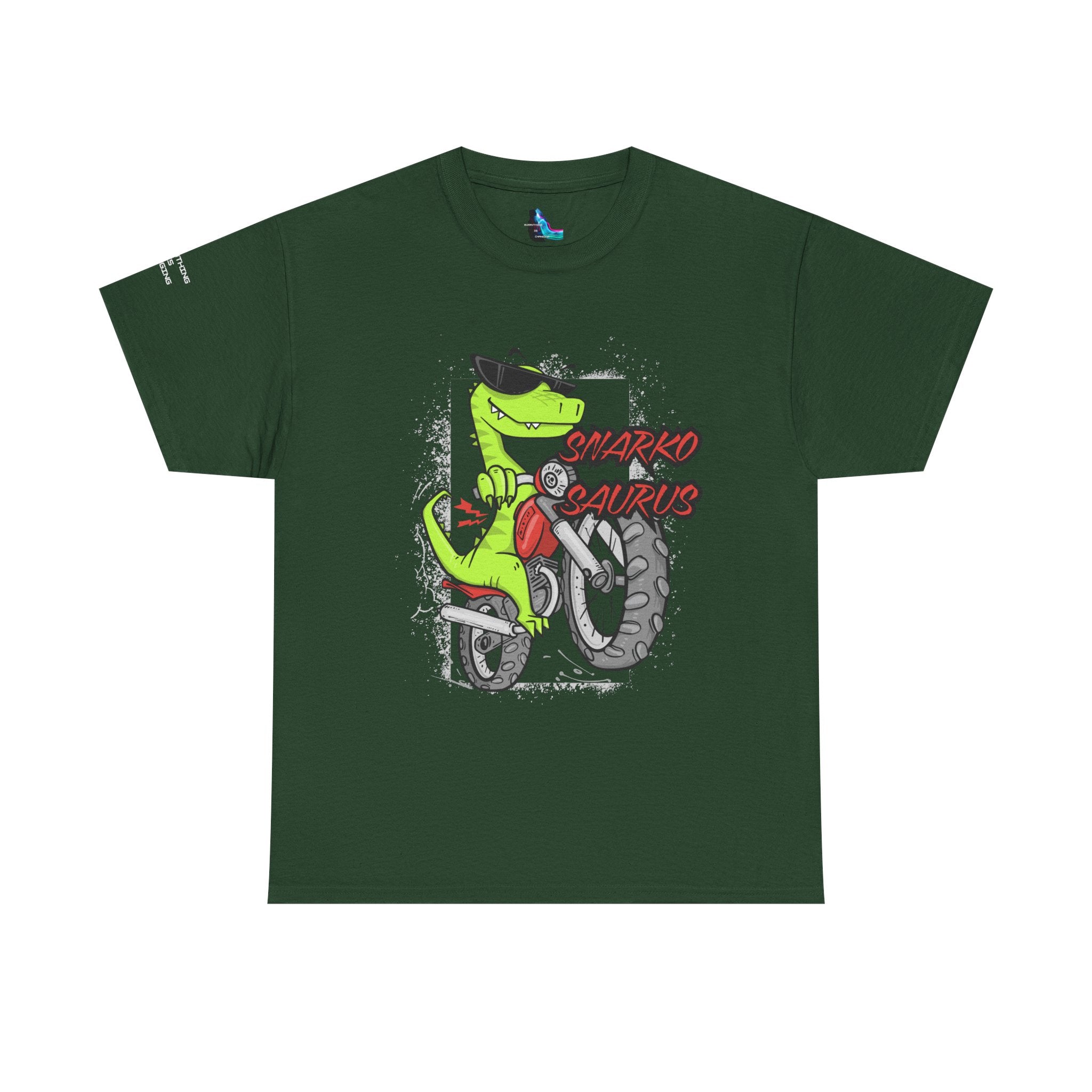 Snarkosaurus Dinosaur T-Shirt — Funny Dino Graphic Tee for Dinosaur Lovers - Mutantur Labs LLC
