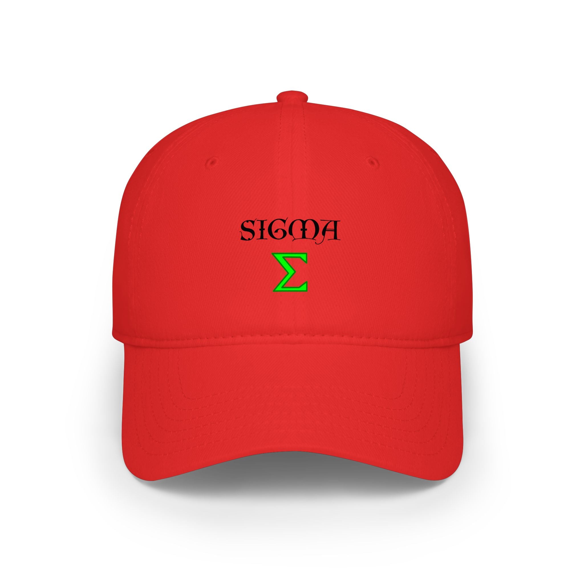 Sigma Baseball Cap – Greek Letter Σ Low-Profile Hat - Mutantur Labs LLC