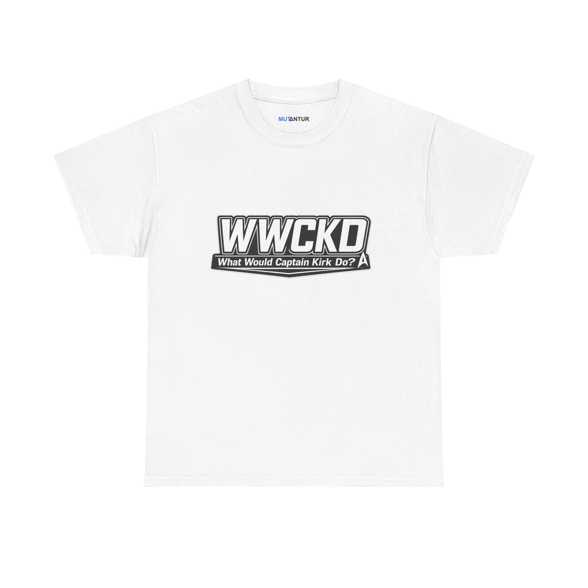 WWCKD T-Shirt | What Would Captain Kirk Do Sci-Fi Tee - Mutantur Labs LLC