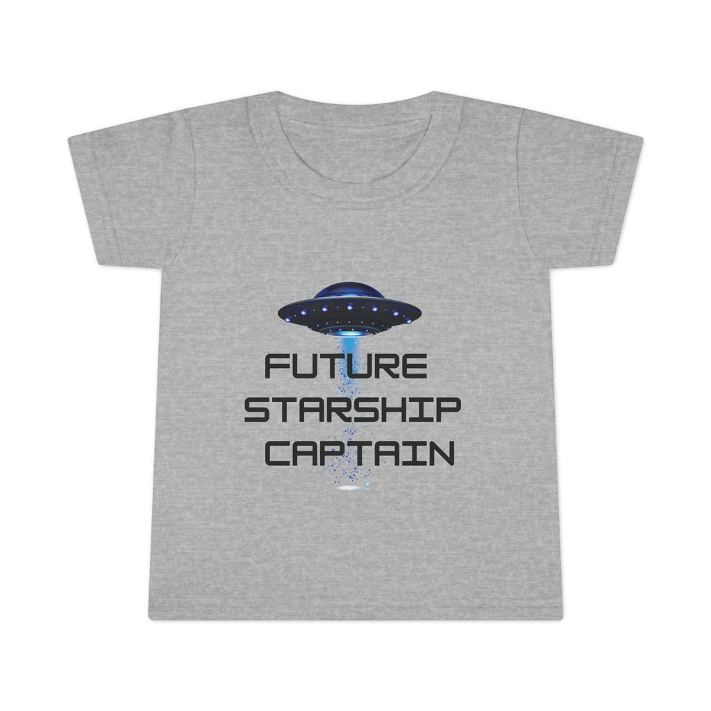 Future Starship Captain Toddler T-Shirt – Space Adventure Kids Tee - Mutantur Labs LLC