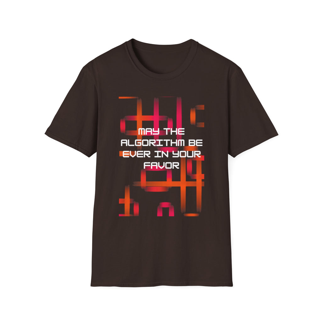 May the Algorithm Be Ever in Your Favor Tech Graphic Tee - Mutantur Labs LLC