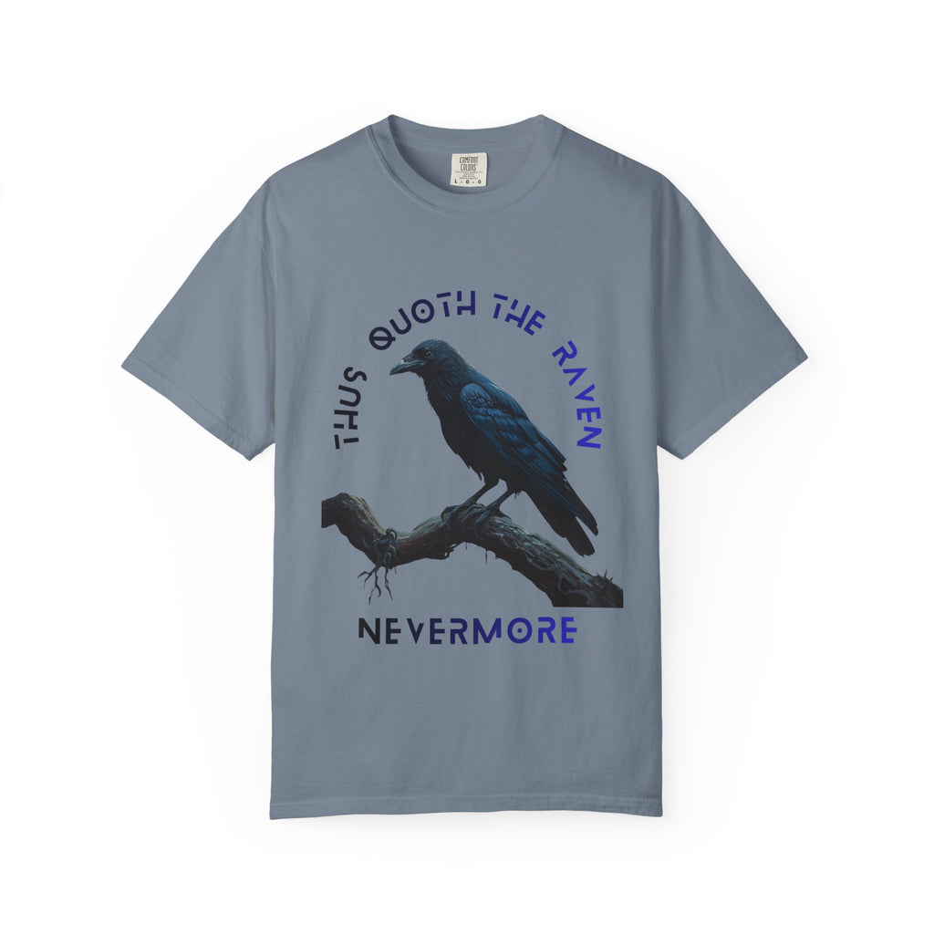 Quoth the Raven Nevermore T-shirt | Poe Literary Raven Tee - Mutantur Labs LLC