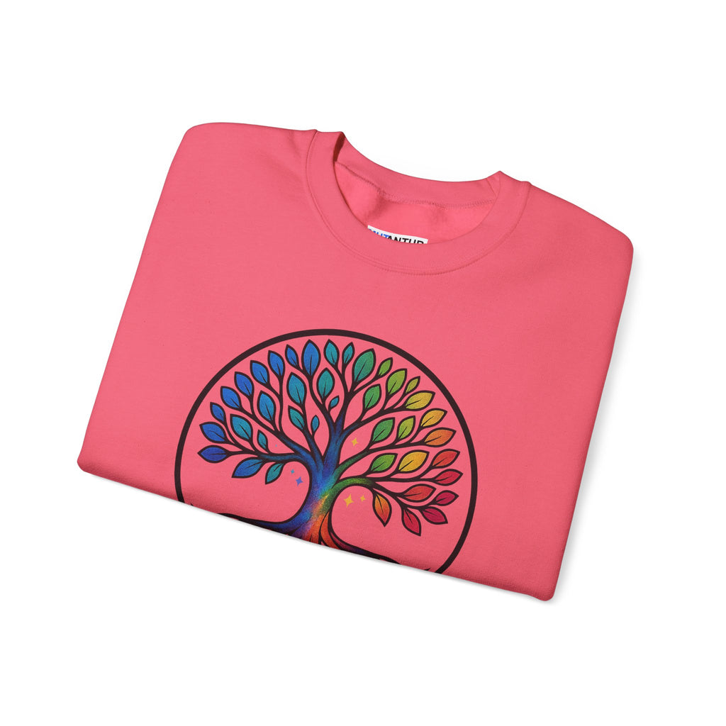 Rainbow Tree of Life Graphic Crewneck sweatshirt
