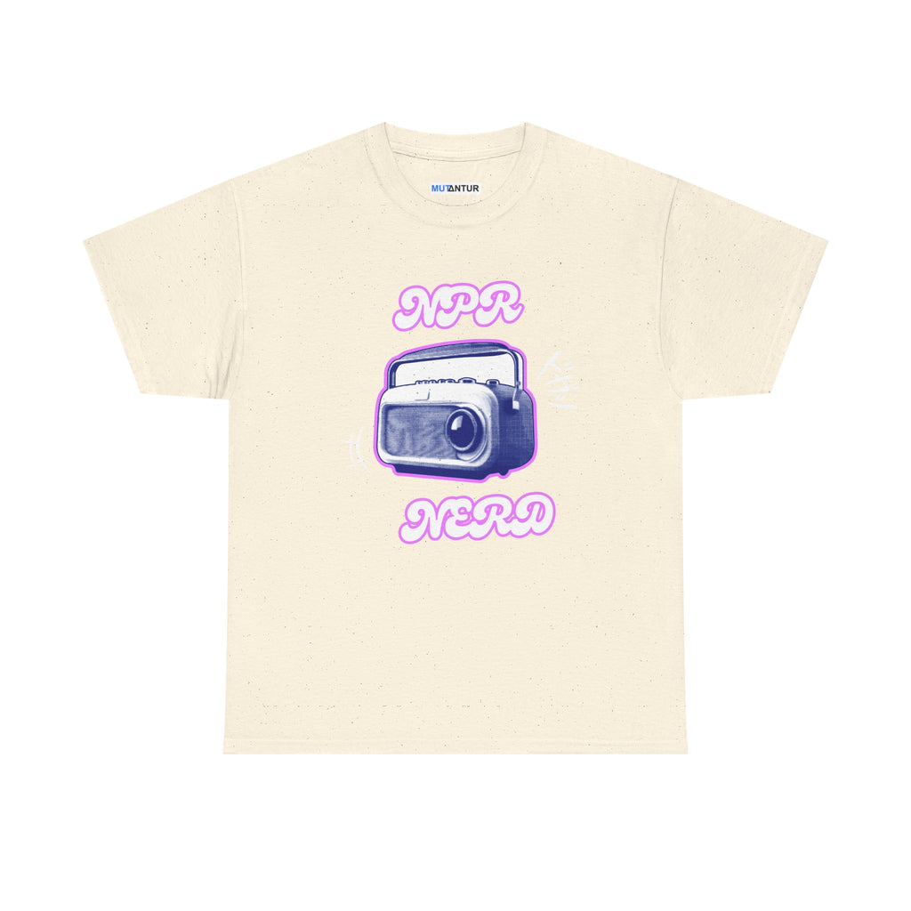 NPR Nerd T-Shirt | Retro Radio Graphic Tee - Mutantur Labs LLC