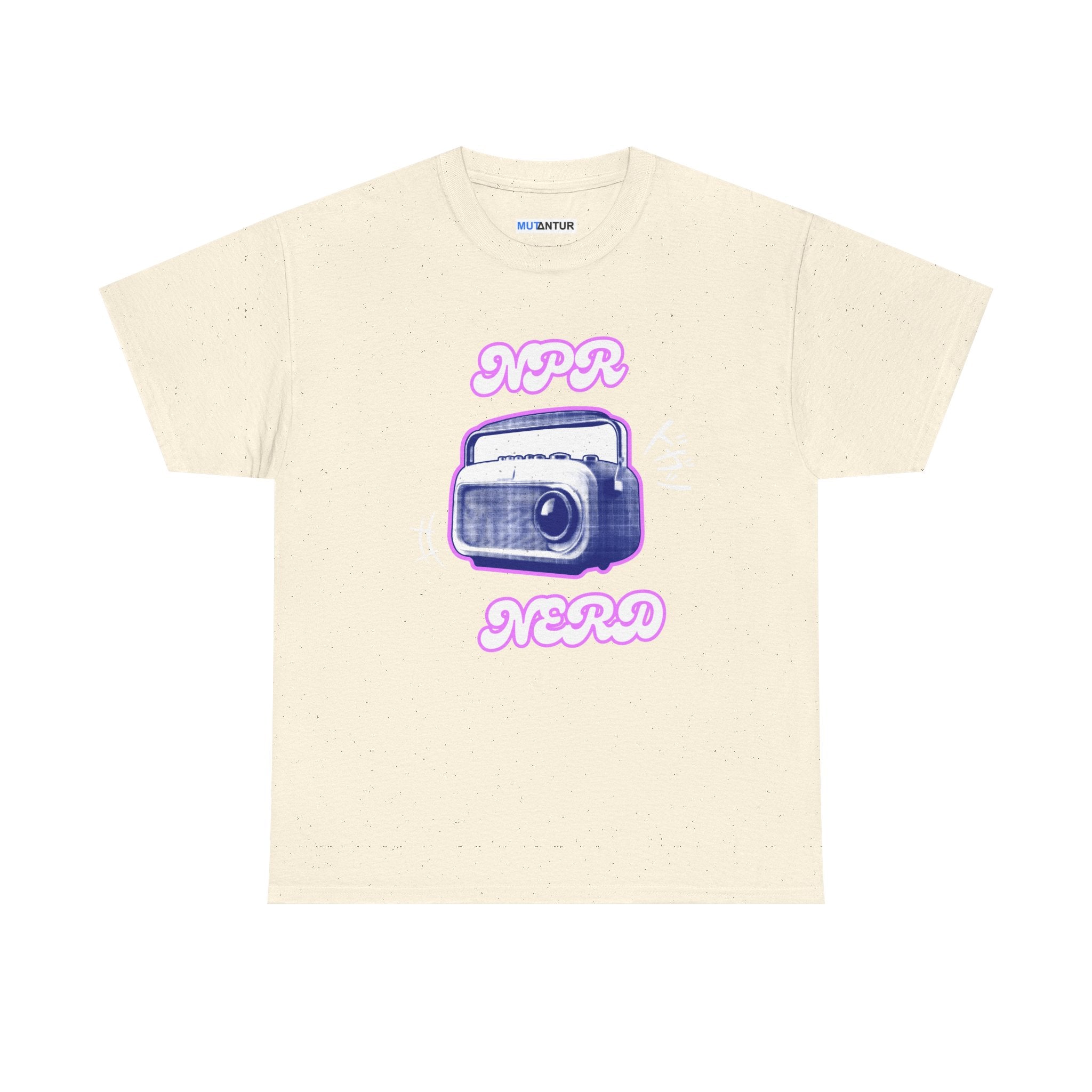 NPR Nerd T-Shirt | Retro Radio Graphic Tee - Mutantur Labs LLC
