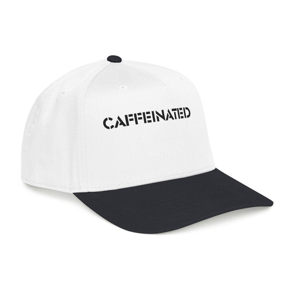 Caffeinated Mid Profile Baseball Cap |Coffee Lover Hat - Mutantur Labs LLC
