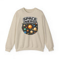 Space Nerd Sweatshirt — Retro Solar System Crewneck for Astronomy Lovers - Mutantur Labs LLC