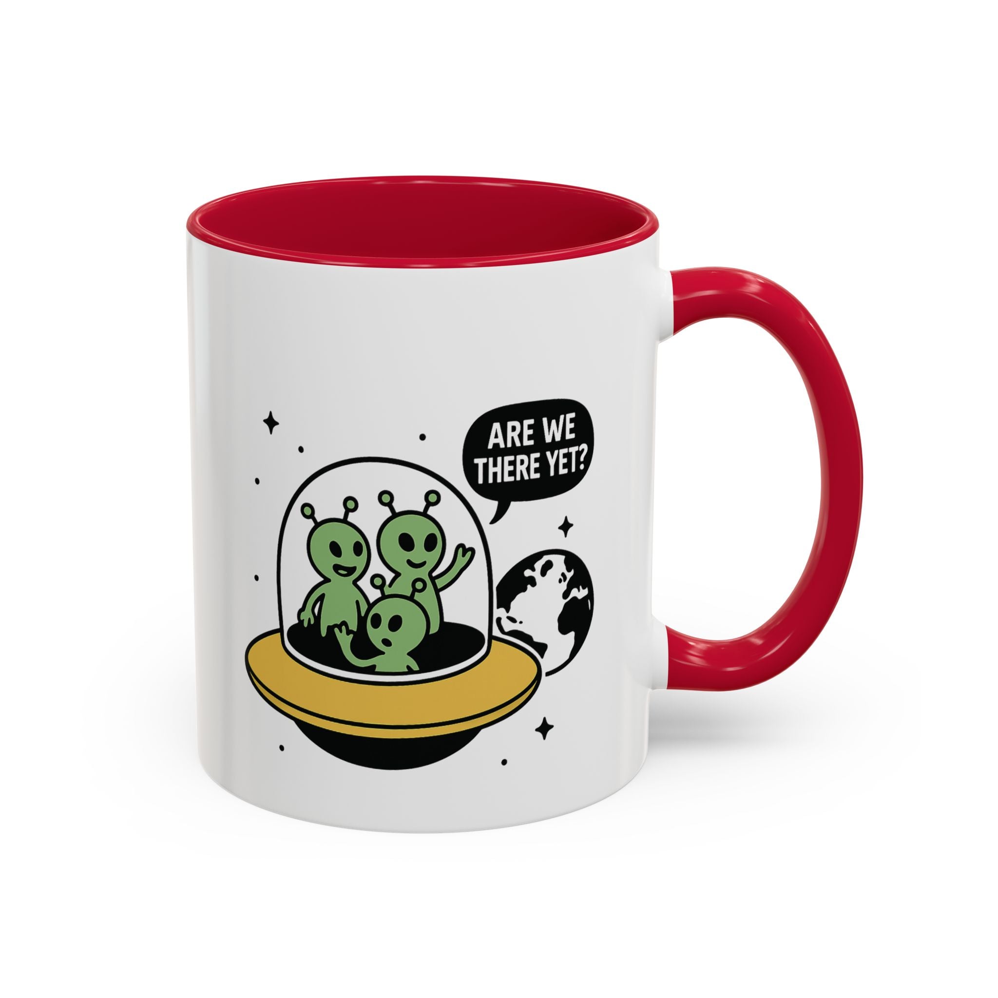 Are we there yet? Alien Adventure Mug - Mutantur Labs LLC
