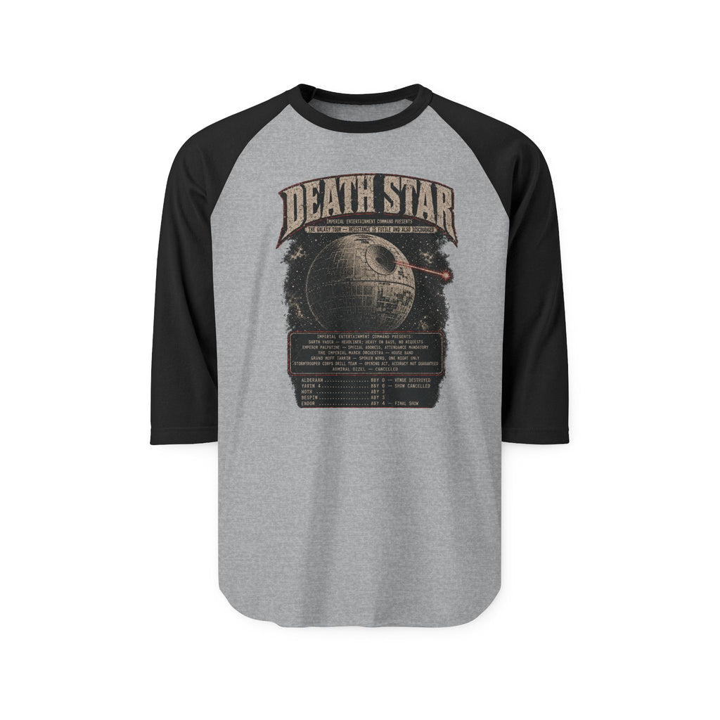 Death Star Galaxy Tour T-Shirt — Vintage Imperial Concert Graphic Tee
