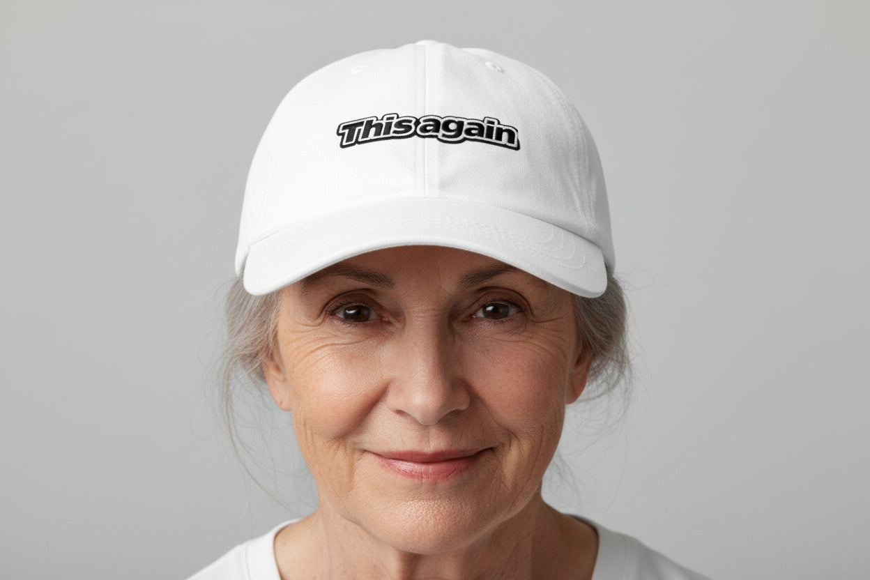 This Again Embroidered Cap — Classic Adjustable Dad Hat - Mutantur Labs LLC