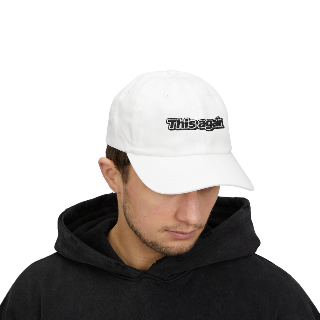 This Again Embroidered Cap — Classic Adjustable Dad Hat - Mutantur Labs LLC