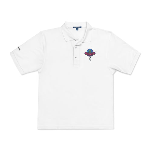 Colorful UFO Embroidered Polo - Mutantur Labs LLC