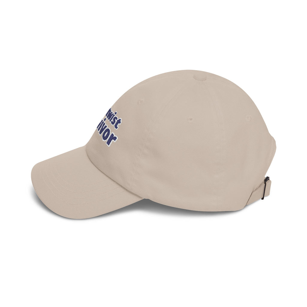 Plot Twist Survivor Embroidered Hat — Funny Resilience Baseball Cap