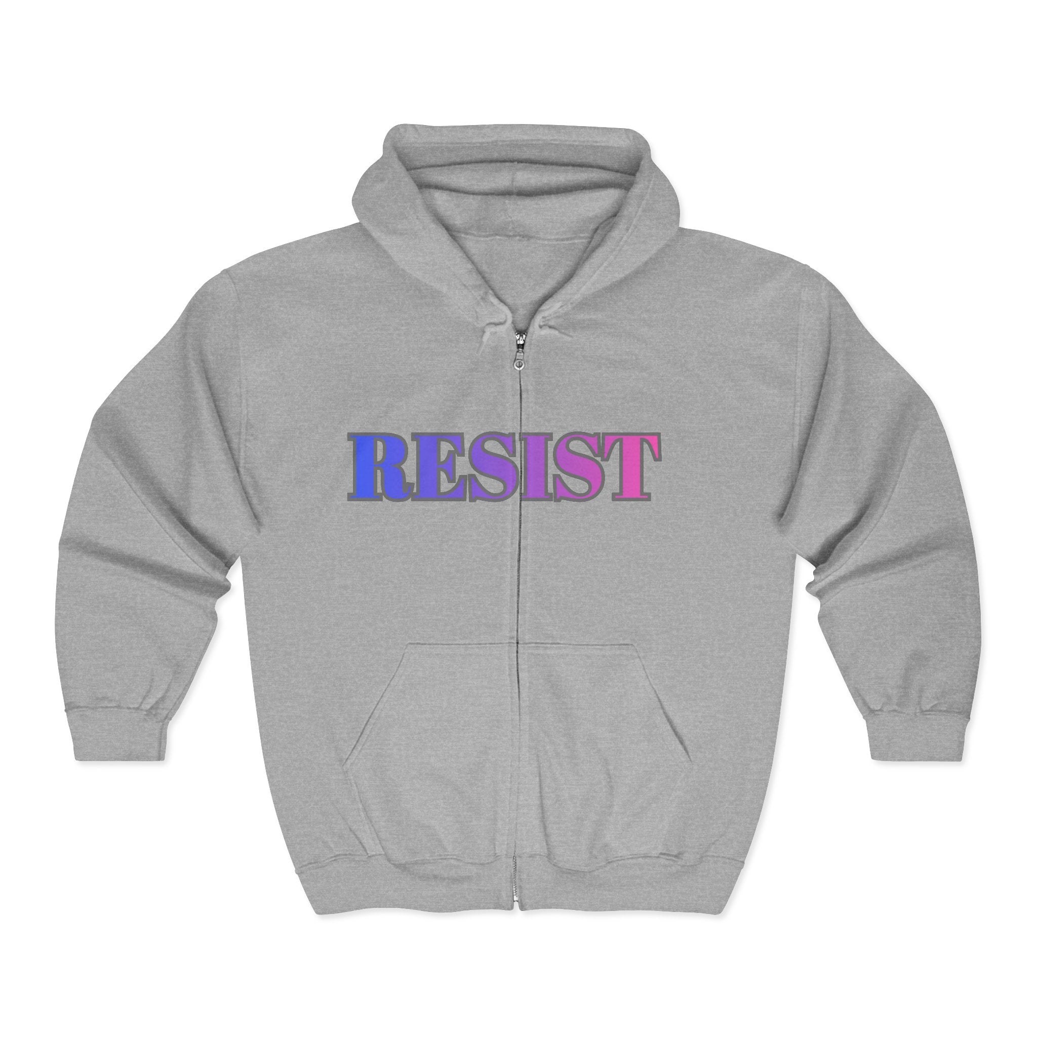 RESIST zip hooded sweatshirt Protest Gear - Mutantur Labs LLC