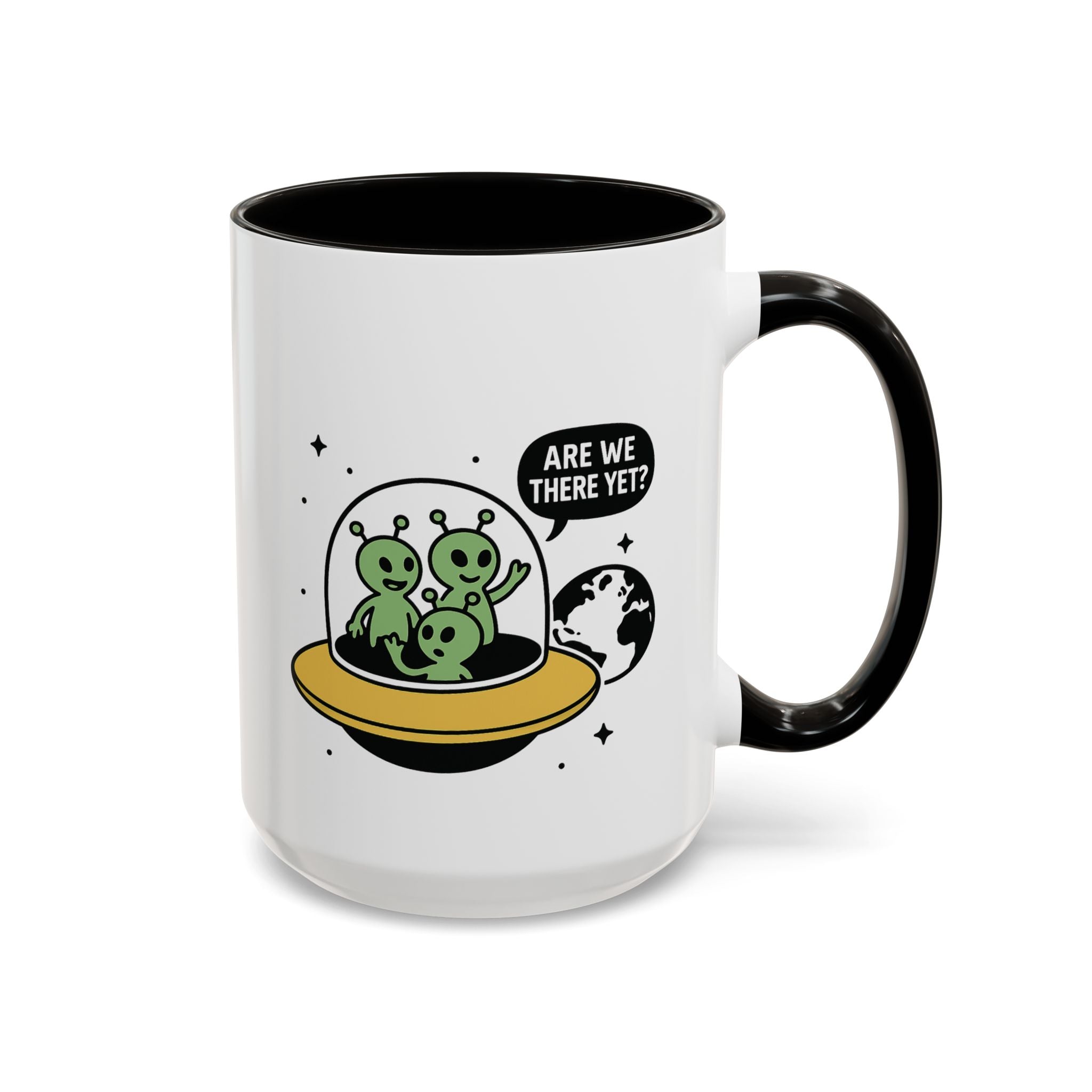 Are we there yet? Alien Adventure Mug - Mutantur Labs LLC