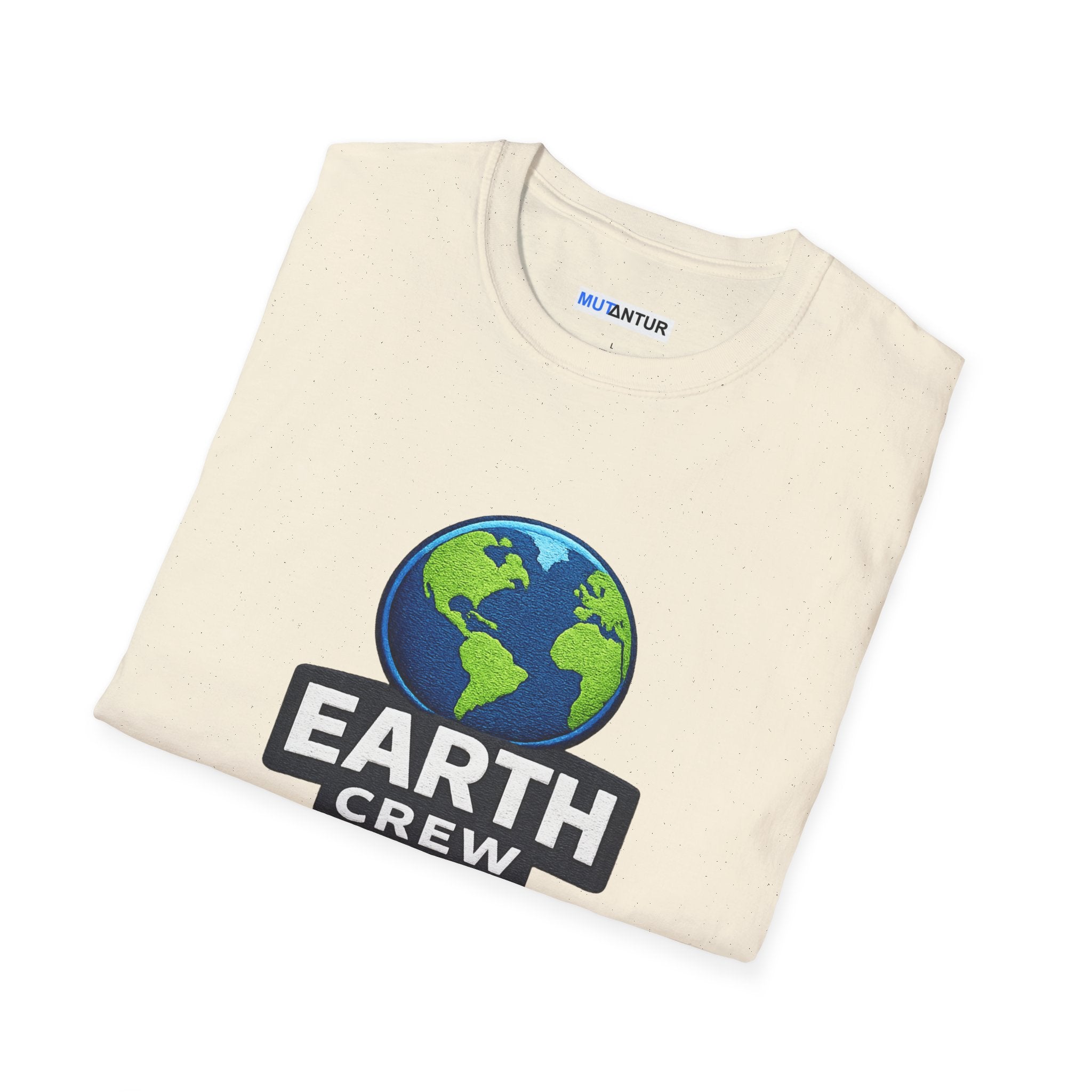 Earth Crew T-Shirt — Eco-Friendly Globe Graphic Tee - Mutantur Labs LLC