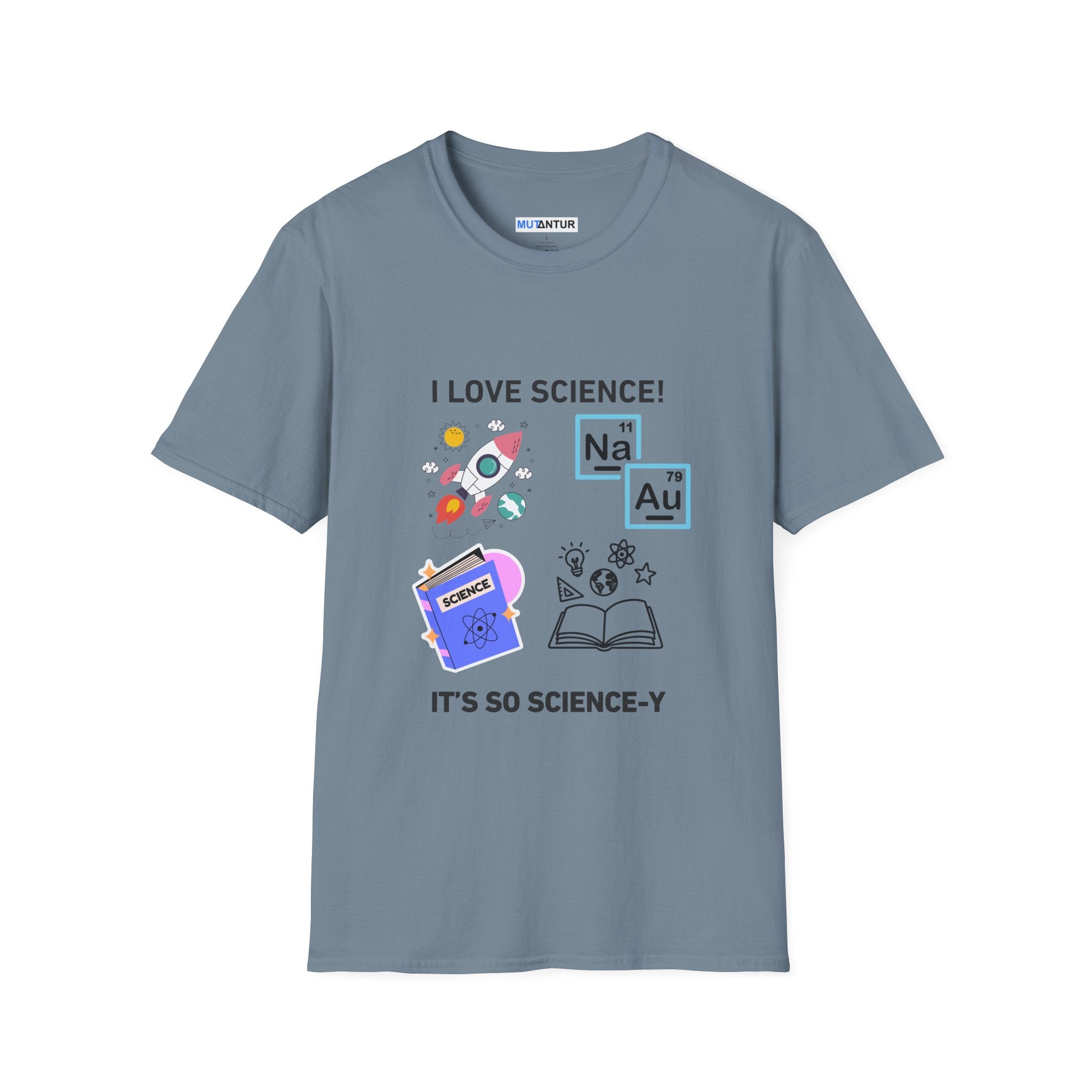 I Love Science T-Shirt | Funny Science-y Graphic Tee - Mutantur Labs LLC